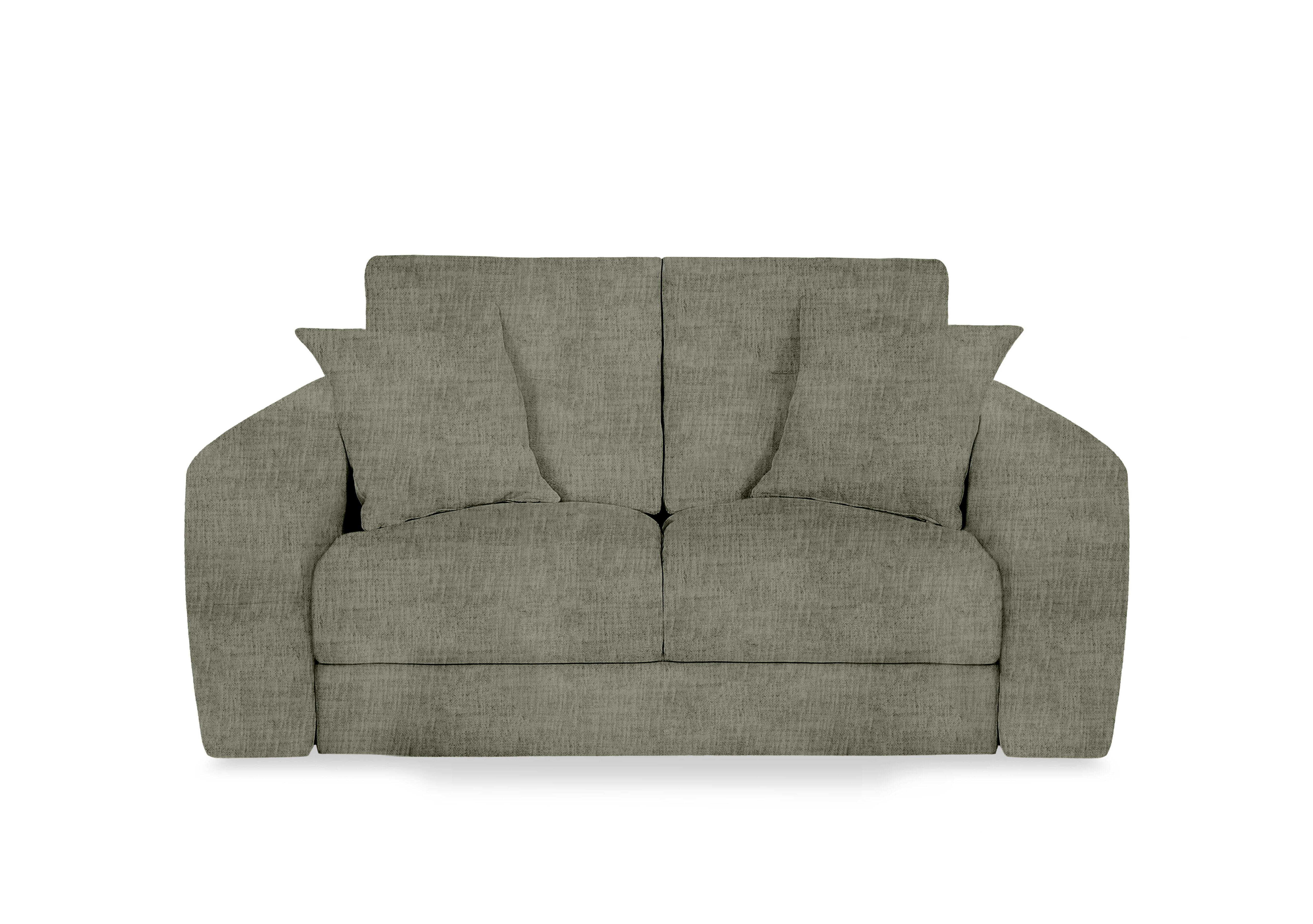 Nest Fabric 2 Seater Sofa in Fab-Mga-R11 Olive Green on Furniture Village