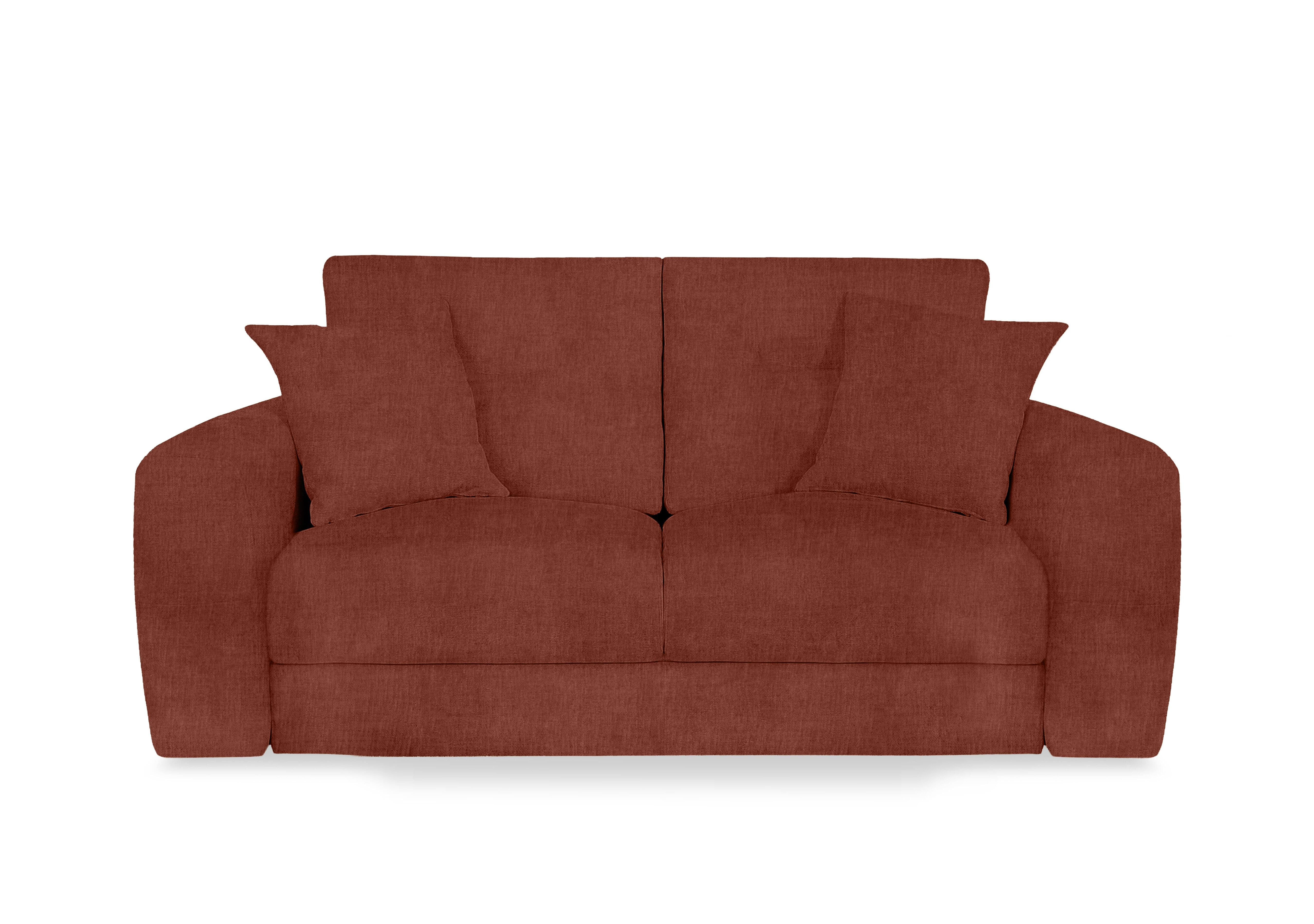 Nest Fabric 3 Seater Sofa in Fab-Crn-R500 Caramel on Furniture Village