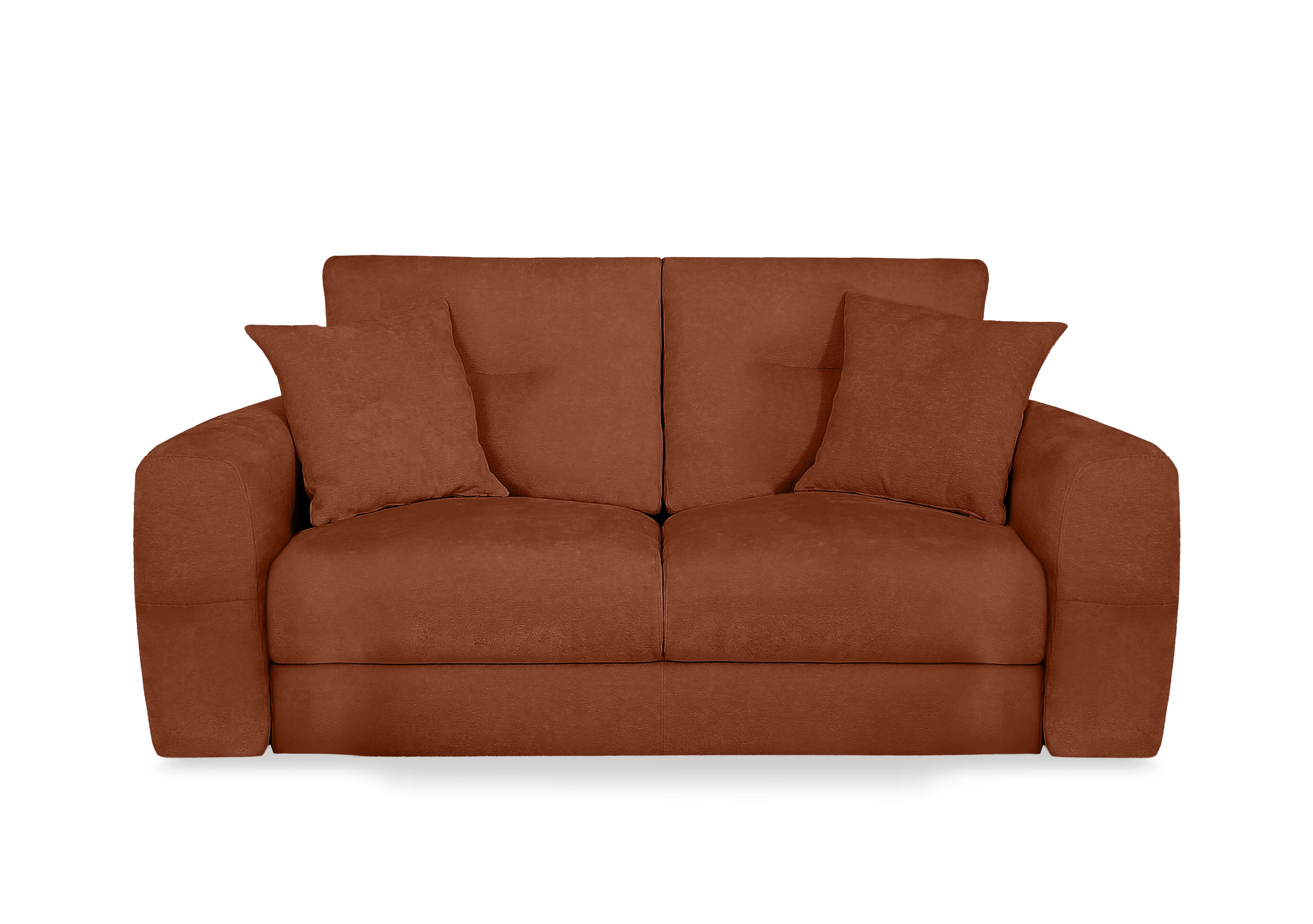 Nest Fabric 3 Seater Sofa in Fab-Dab-R13 Rust on Furniture Village