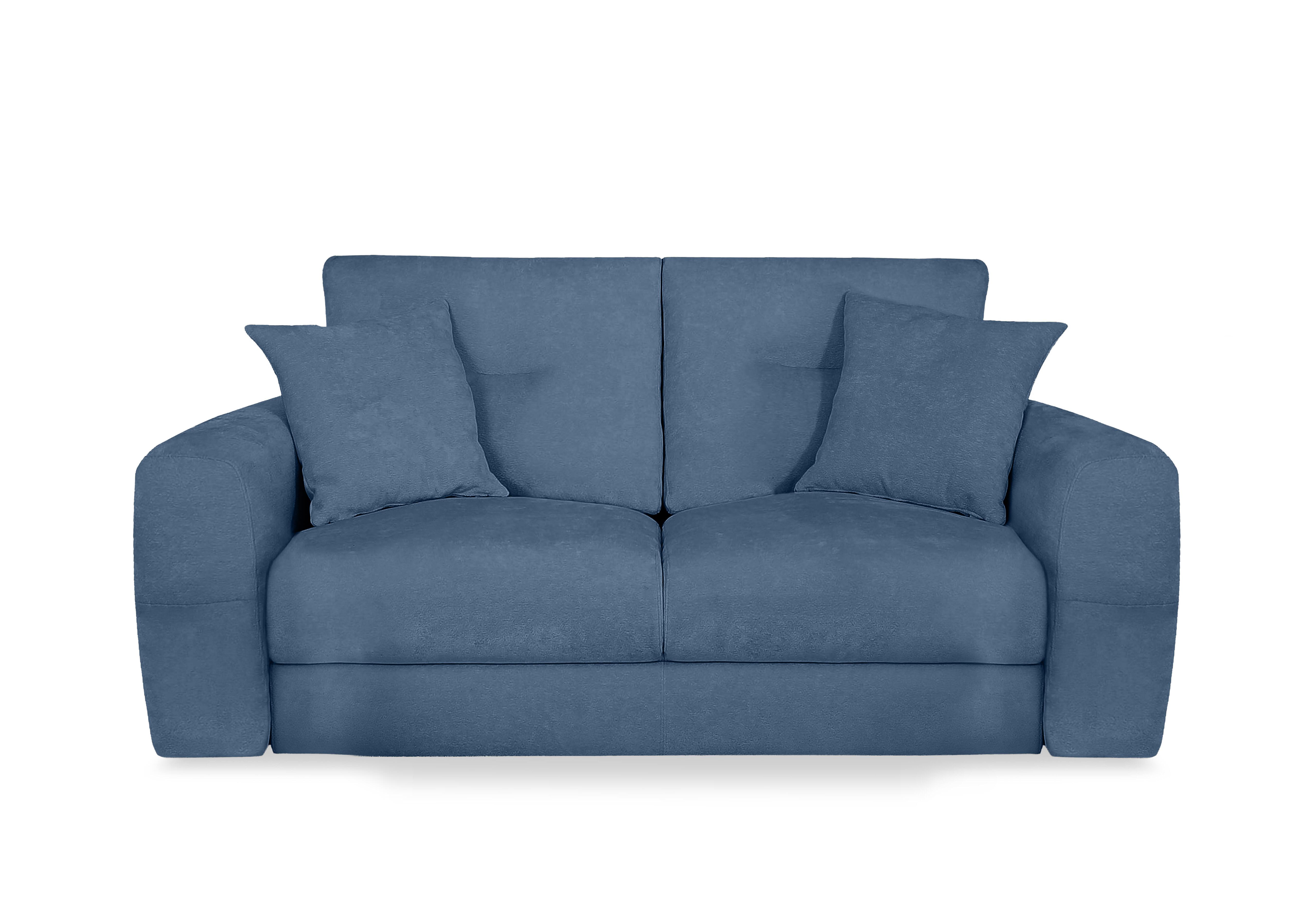 Nest Fabric 3 Seater Sofa in Fab-Dab-R18 Silverish Blue on Furniture Village