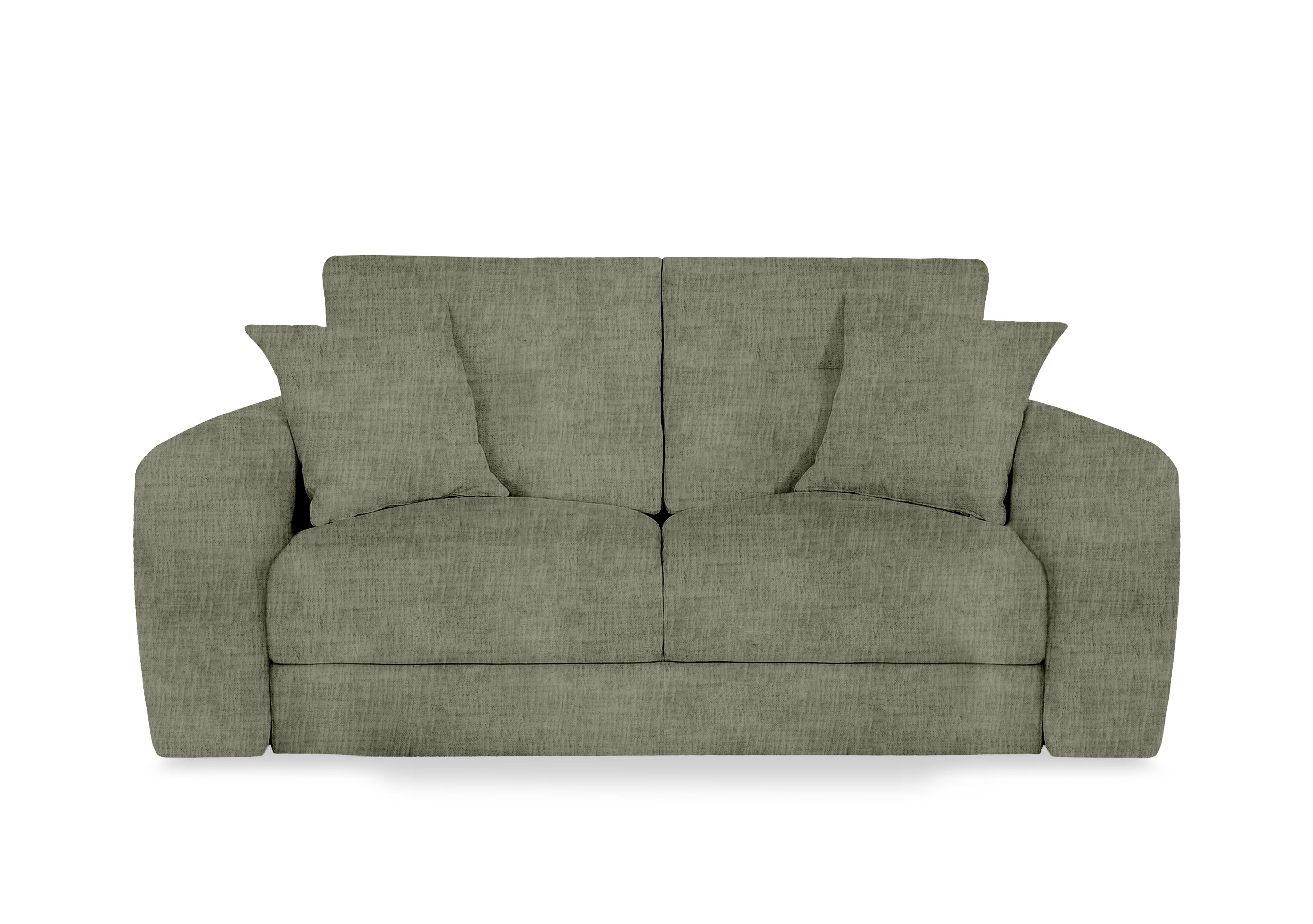 Nest Fabric 3 Seater Sofa in Fab-Mga-R11 Olive Green on Furniture Village