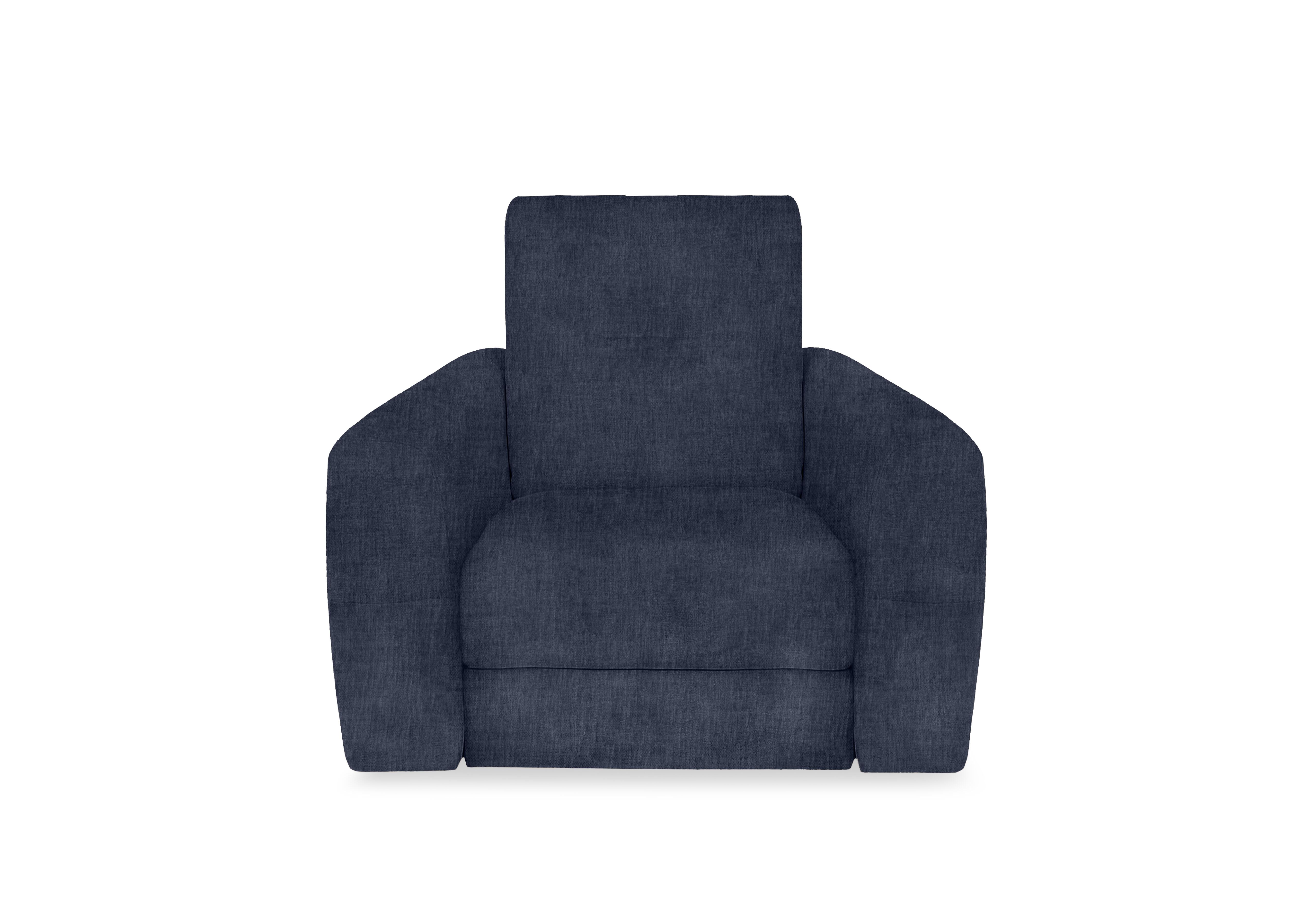 Nest Fabric Chair in Fab-Crn-R101 Ink on Furniture Village