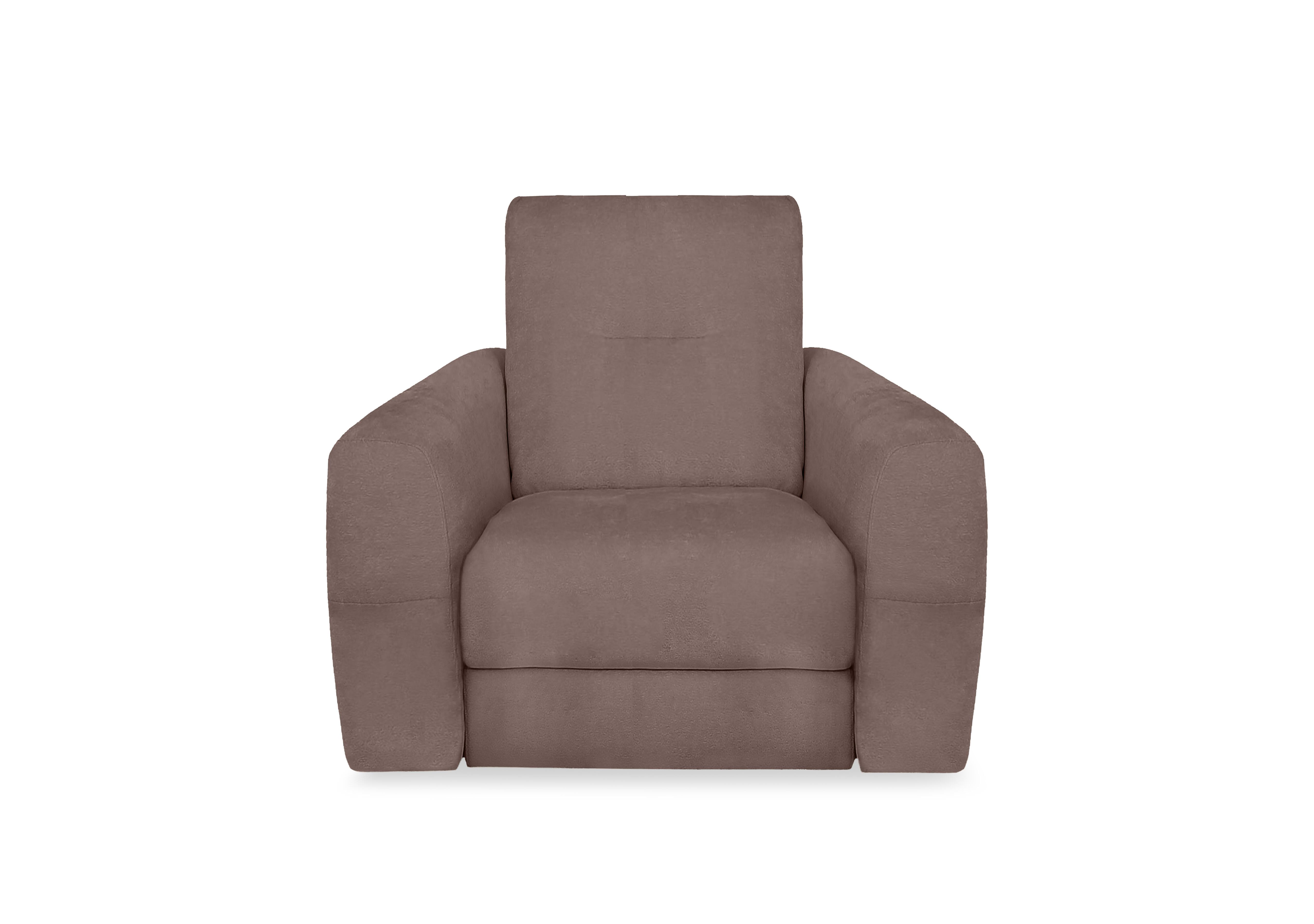 Nest Fabric Chair in Fab-Dab-R08 Brown on Furniture Village