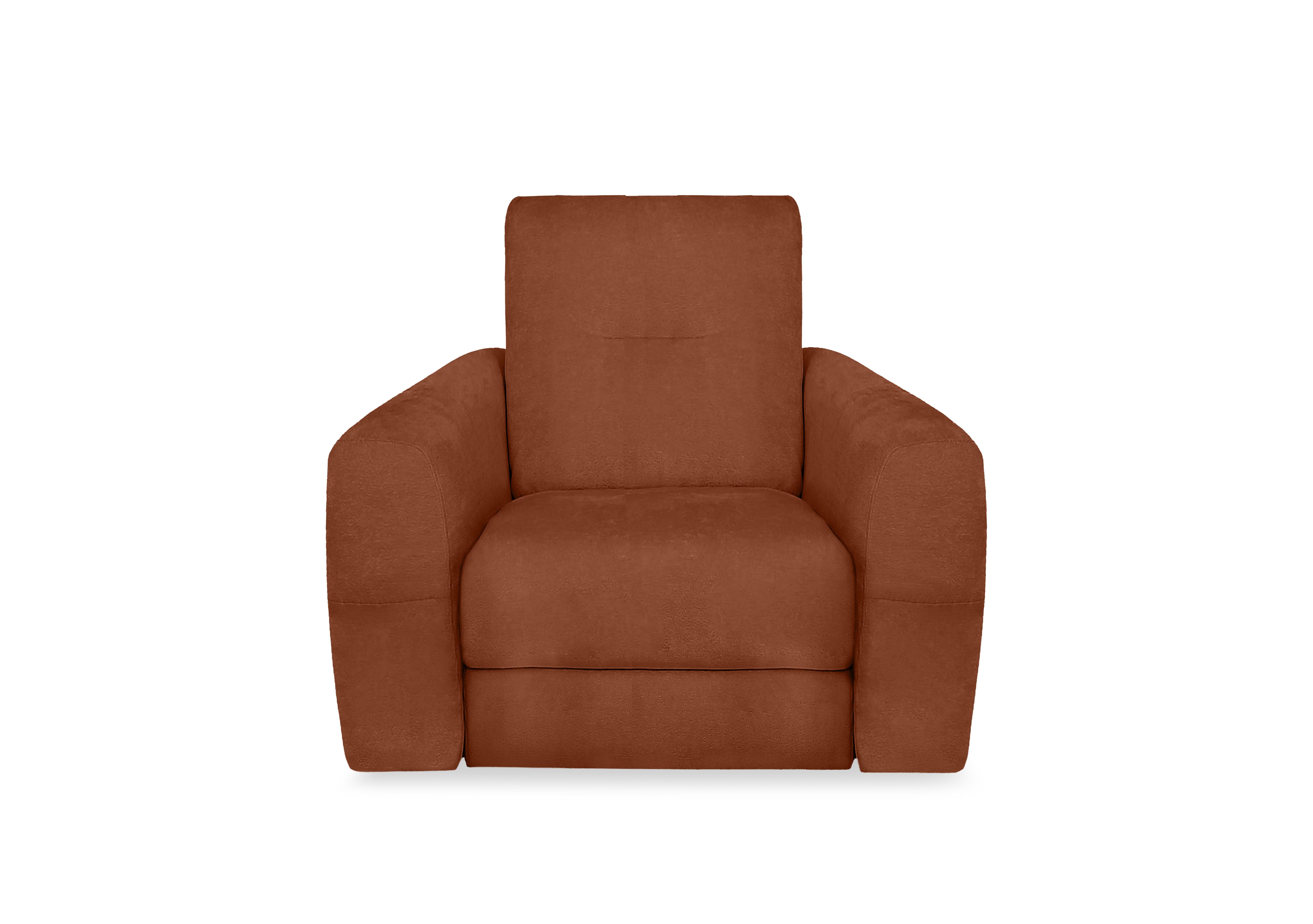 Nest Fabric Chair in Fab-Dab-R13 Rust on Furniture Village