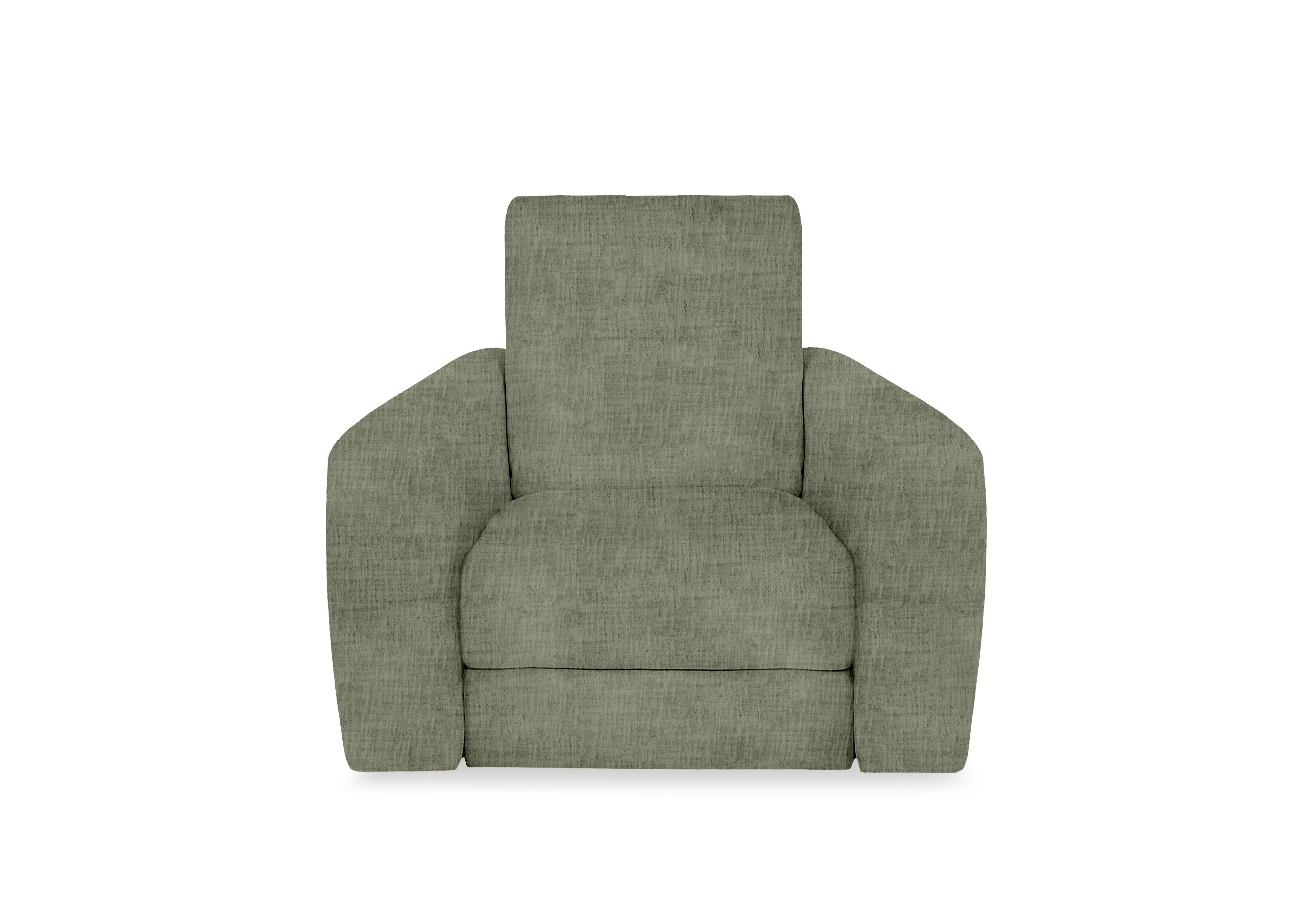 Nest Fabric Chair in Fab-Mga-R11 Olive Green on Furniture Village