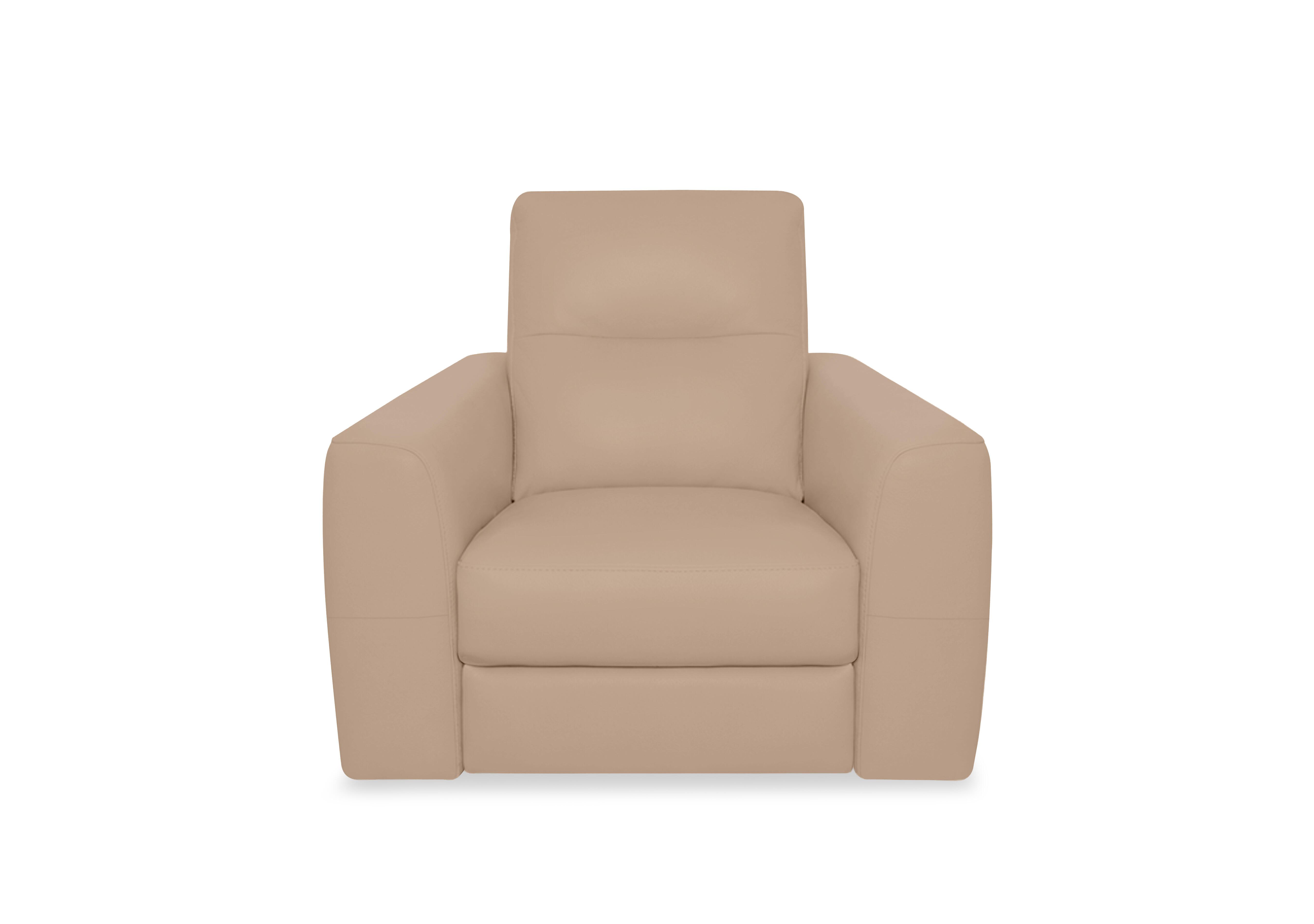 Nest Leather Chair in Nc-8475 Nude on Furniture Village