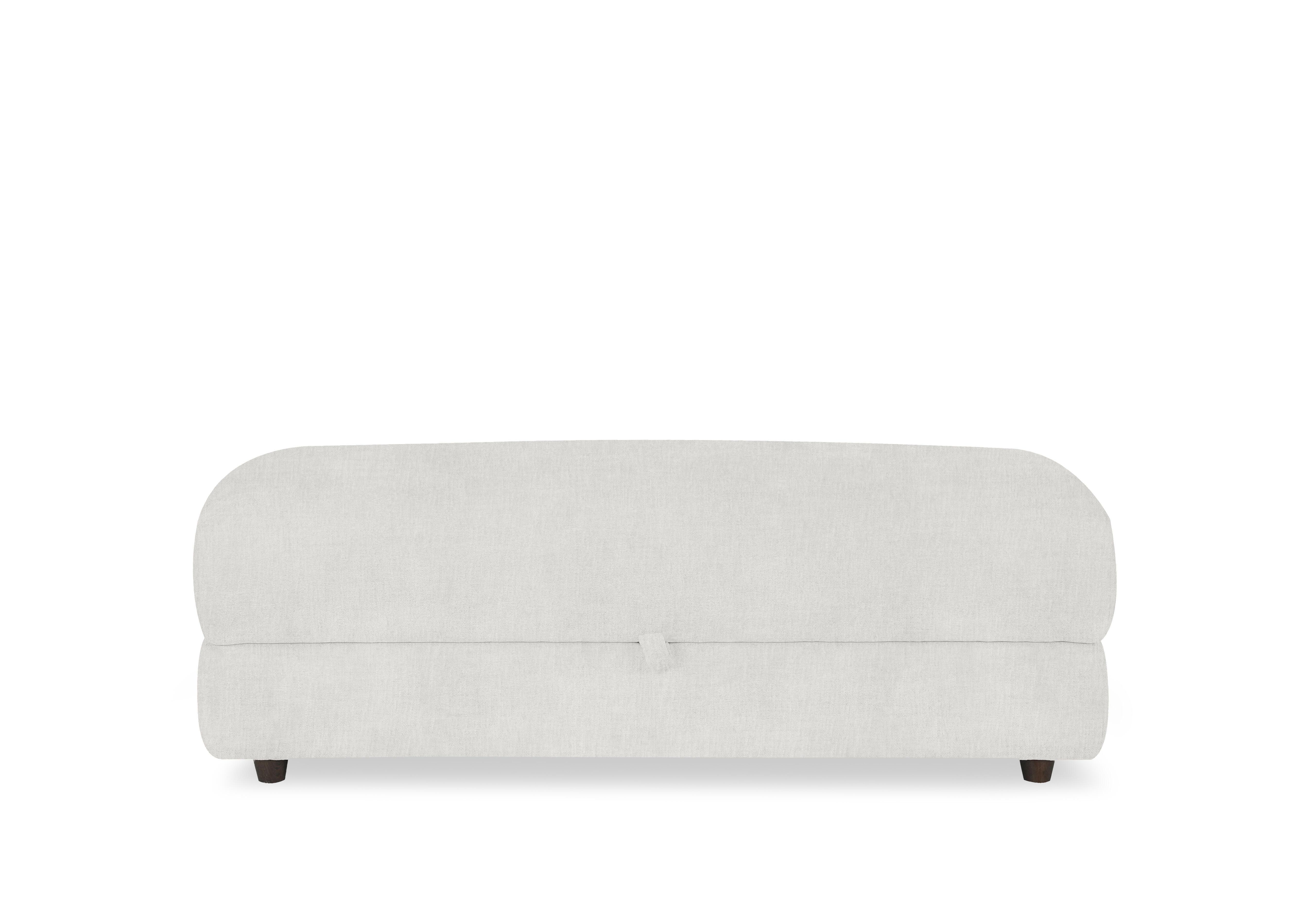 Nest Large Fabric Storage Footstool in Fab-Crn-R104 Mist on Furniture Village