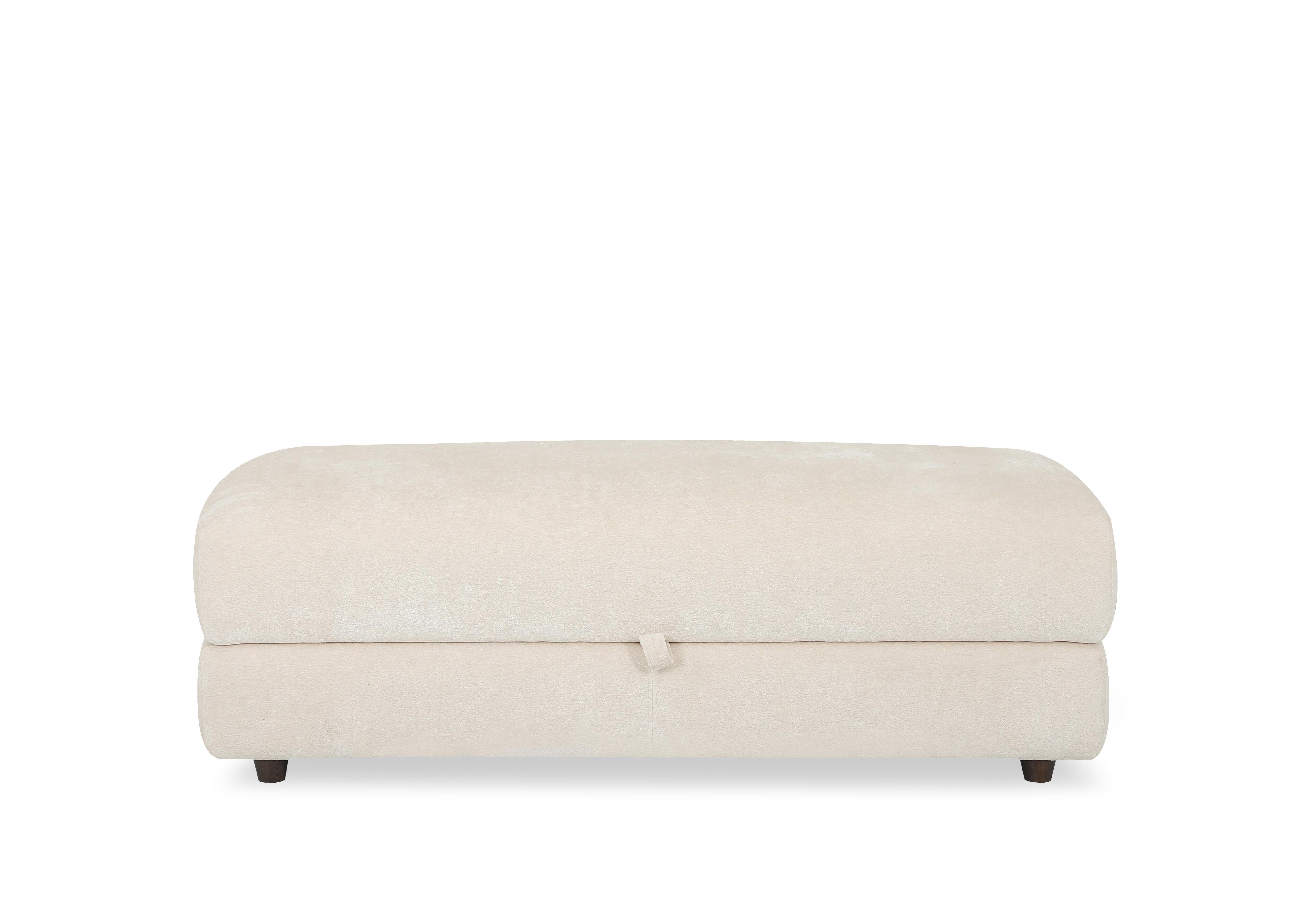 Nest Large Fabric Storage Footstool in Fab-Dab-R06 Beige on Furniture Village