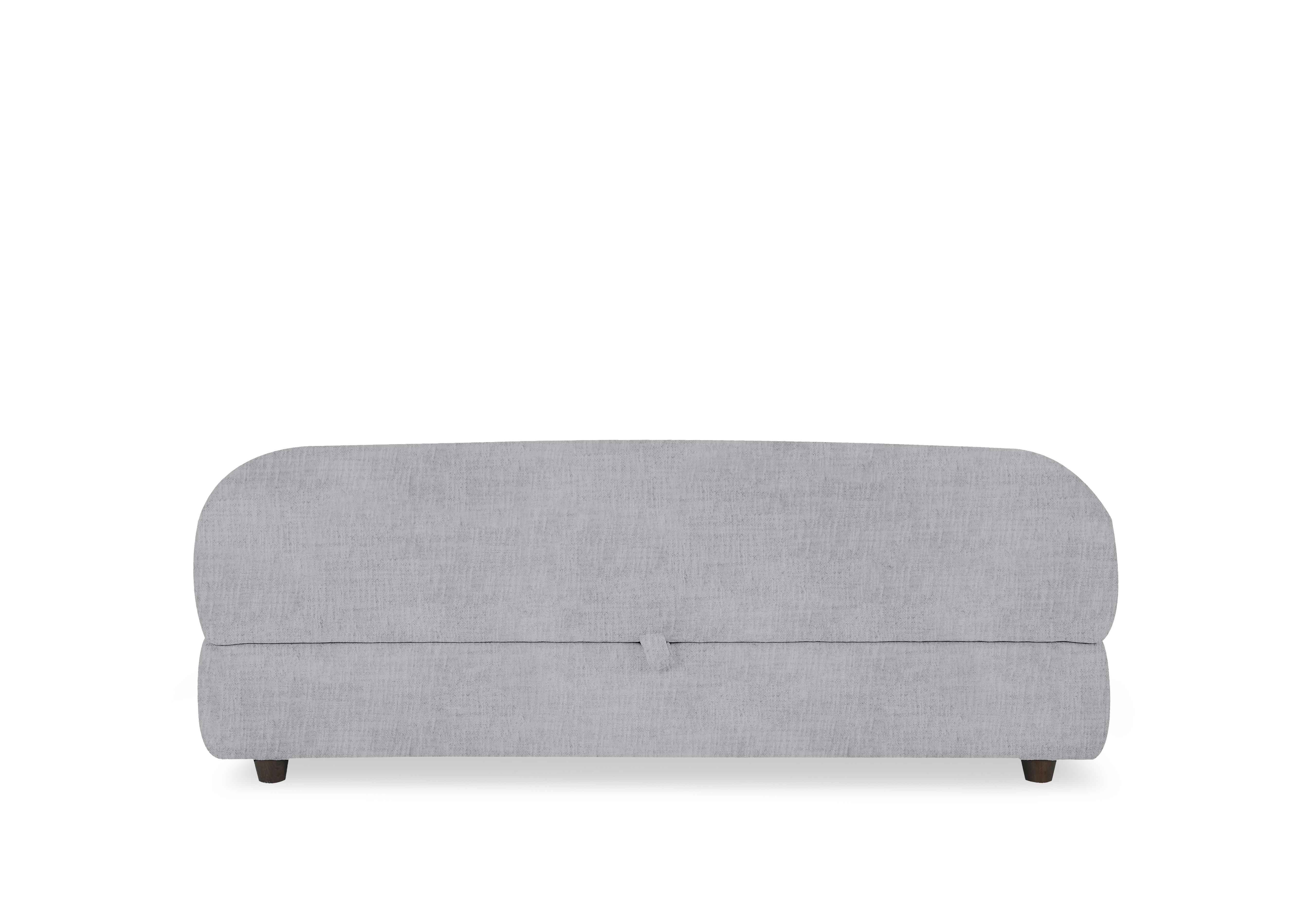 Nest Large Fabric Storage Footstool in Fab-Mga-R09 Dove Grey on Furniture Village