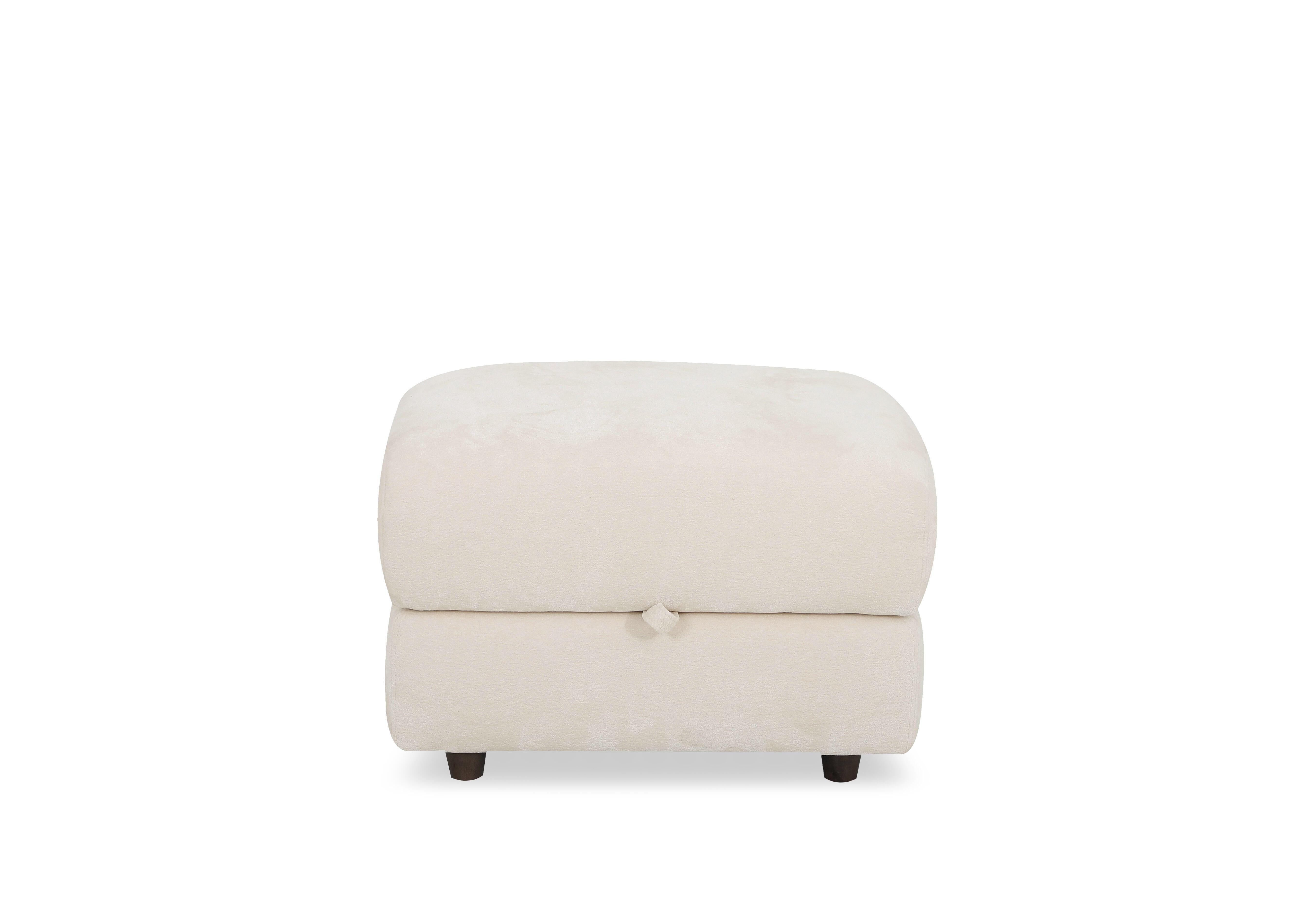 Nest Small Fabric Storage Footstool in Fab-Dab-R06 Beige on Furniture Village