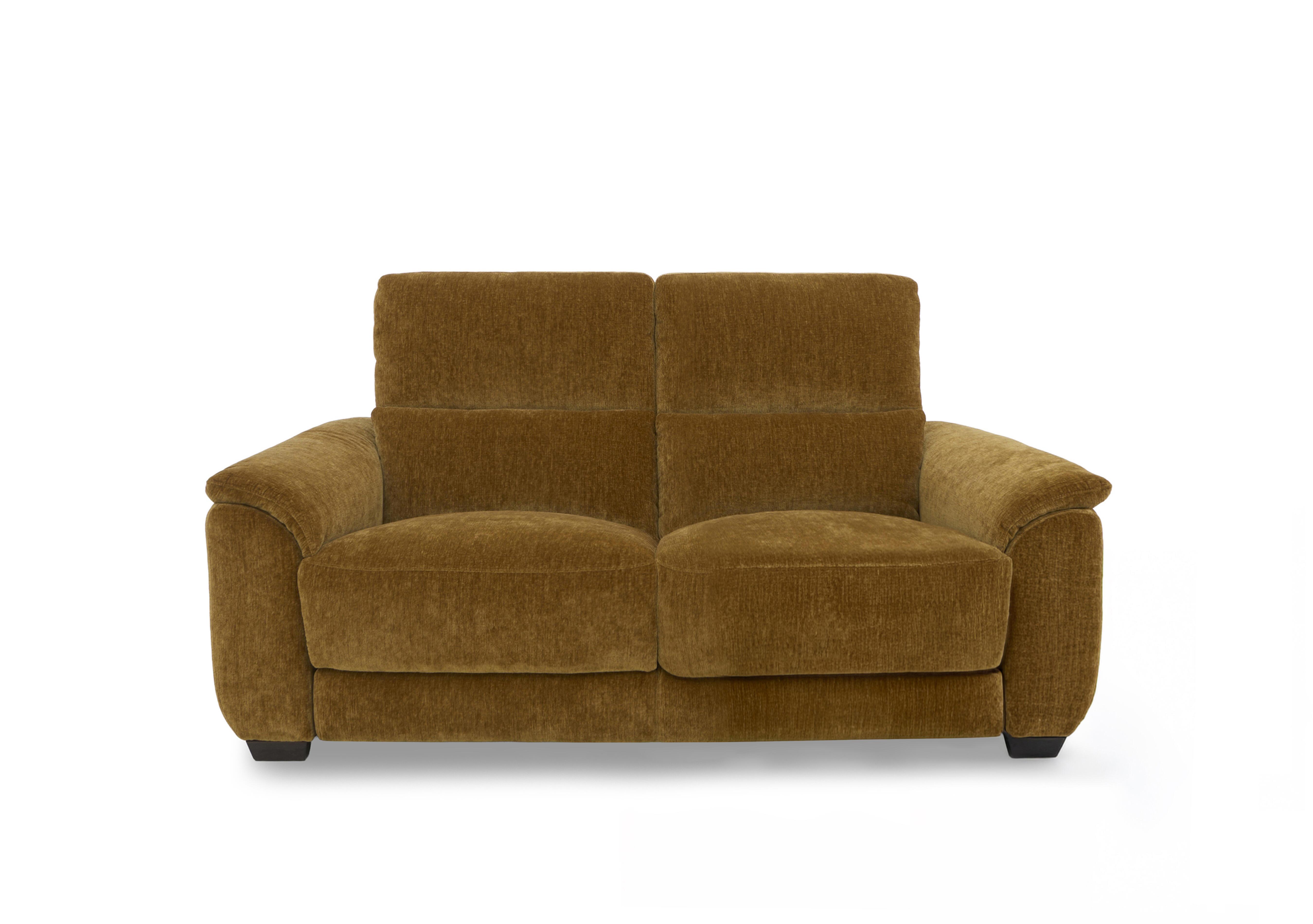 Saffron Fabric 2 Seater Sofa in Fab-Crn-R272 Tumeric on Furniture Village