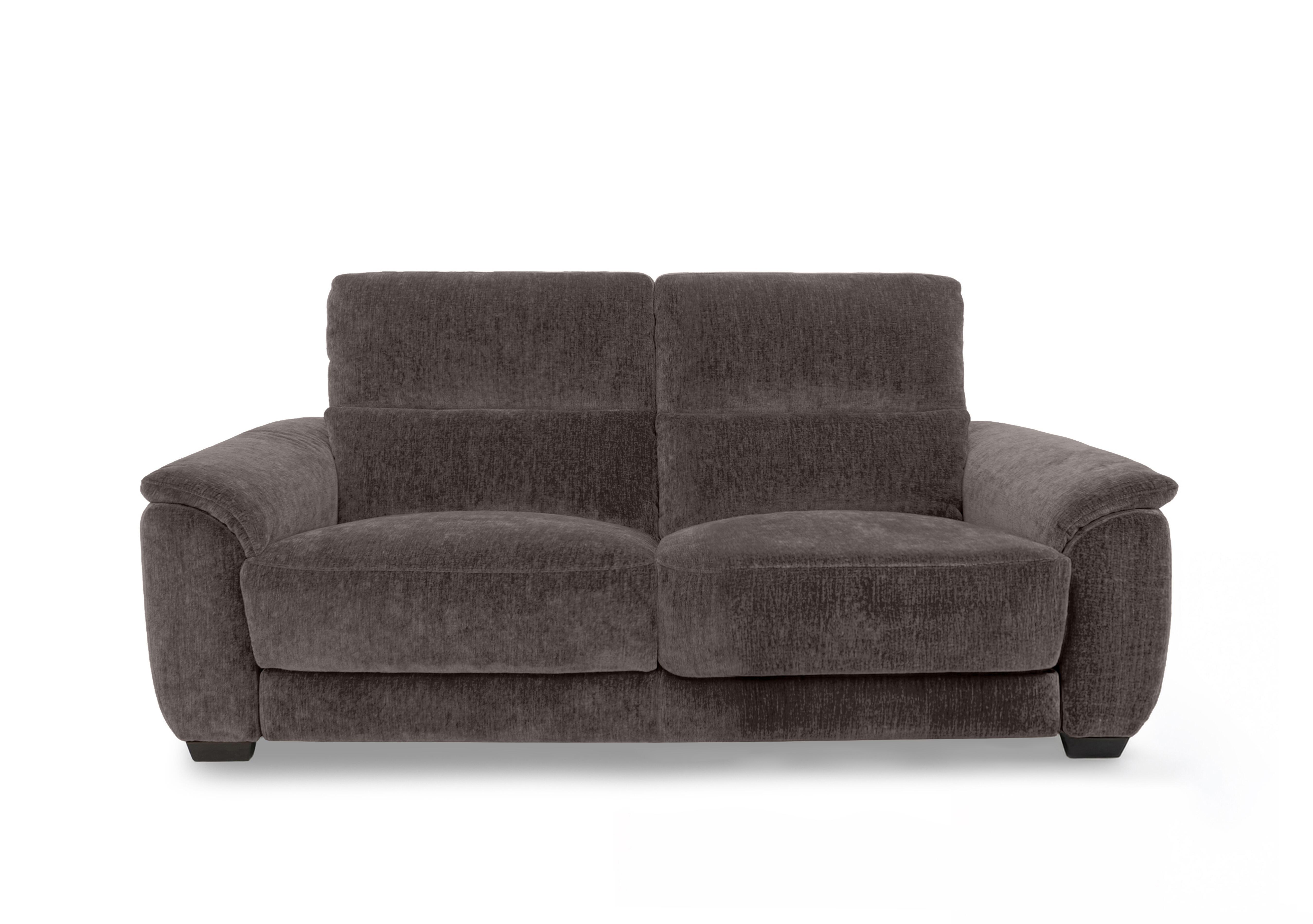 Saffron Large Fabric 3 Seater Sofa in Fab-Crn-R102 Cacao on Furniture Village