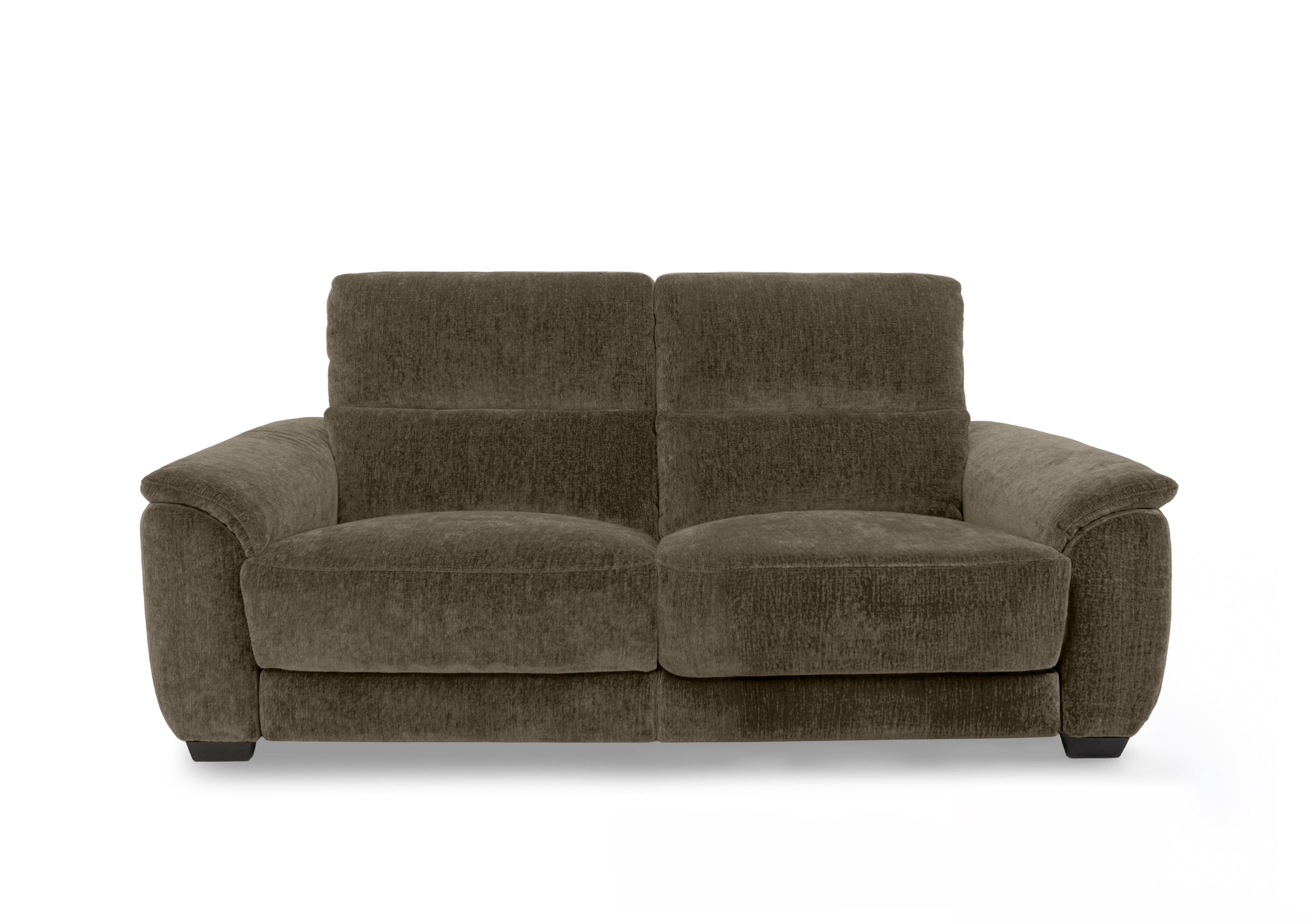 Saffron Large Fabric 3 Seater Sofa in Fab-Crn-R105 Olive on Furniture Village