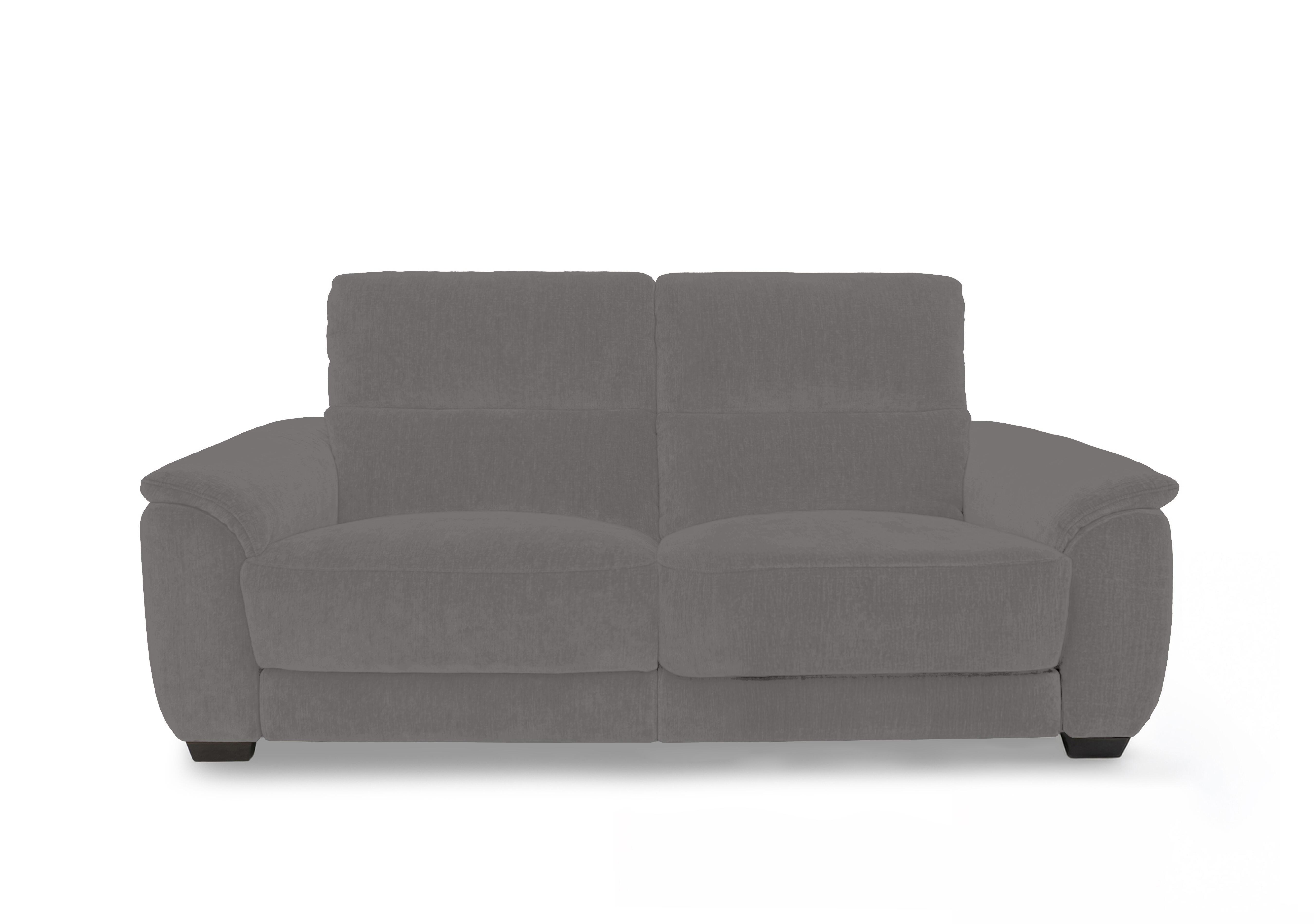 Saffron Large Fabric 3 Seater Sofa in Fab-Dab-R02 Steel Grey on Furniture Village