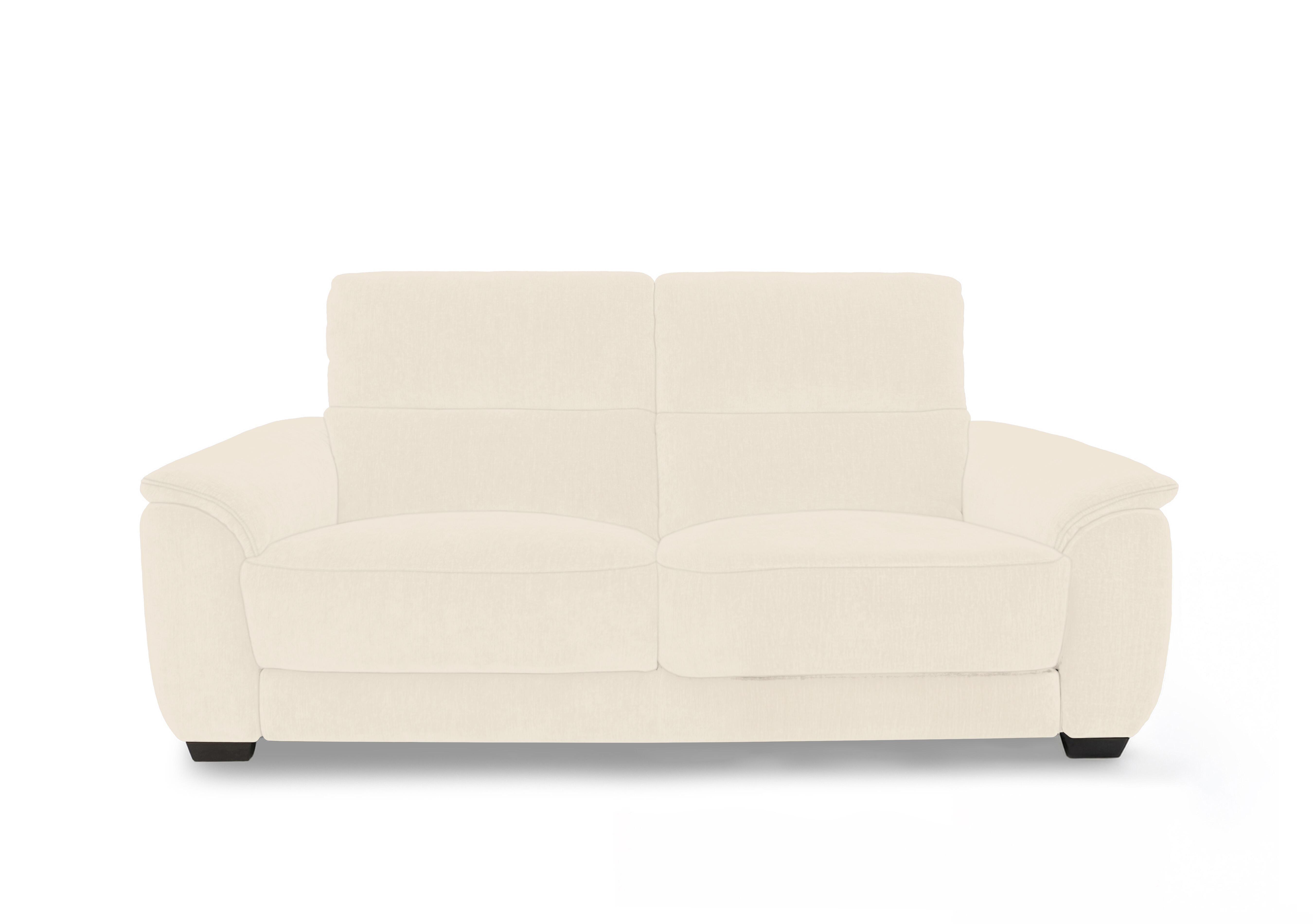Saffron Large Fabric 3 Seater Sofa in Fab-Dab-R05 Cream on Furniture Village
