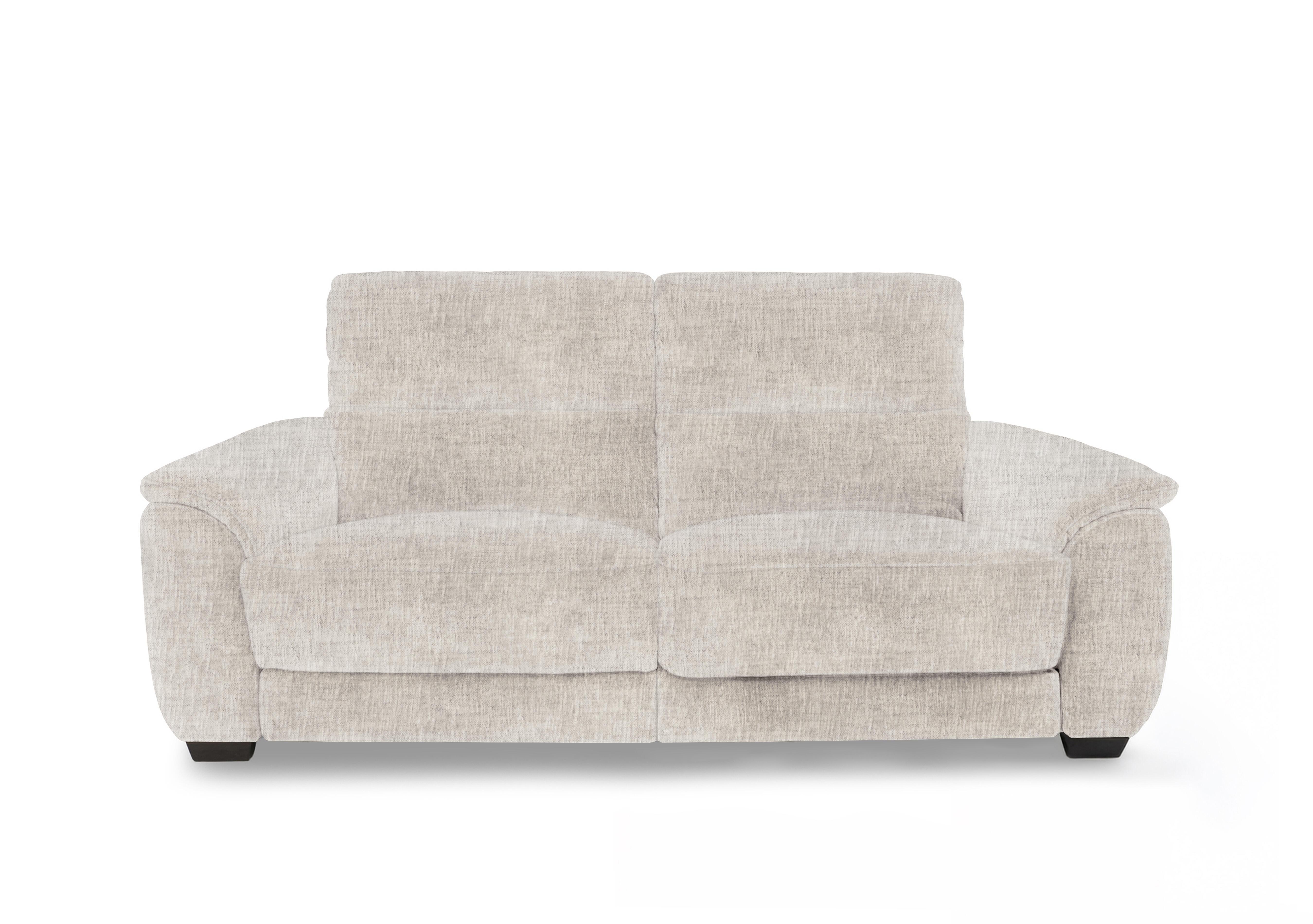 Saffron Large Fabric 3 Seater Sofa in Fab-Mga-R04 Beige on Furniture Village