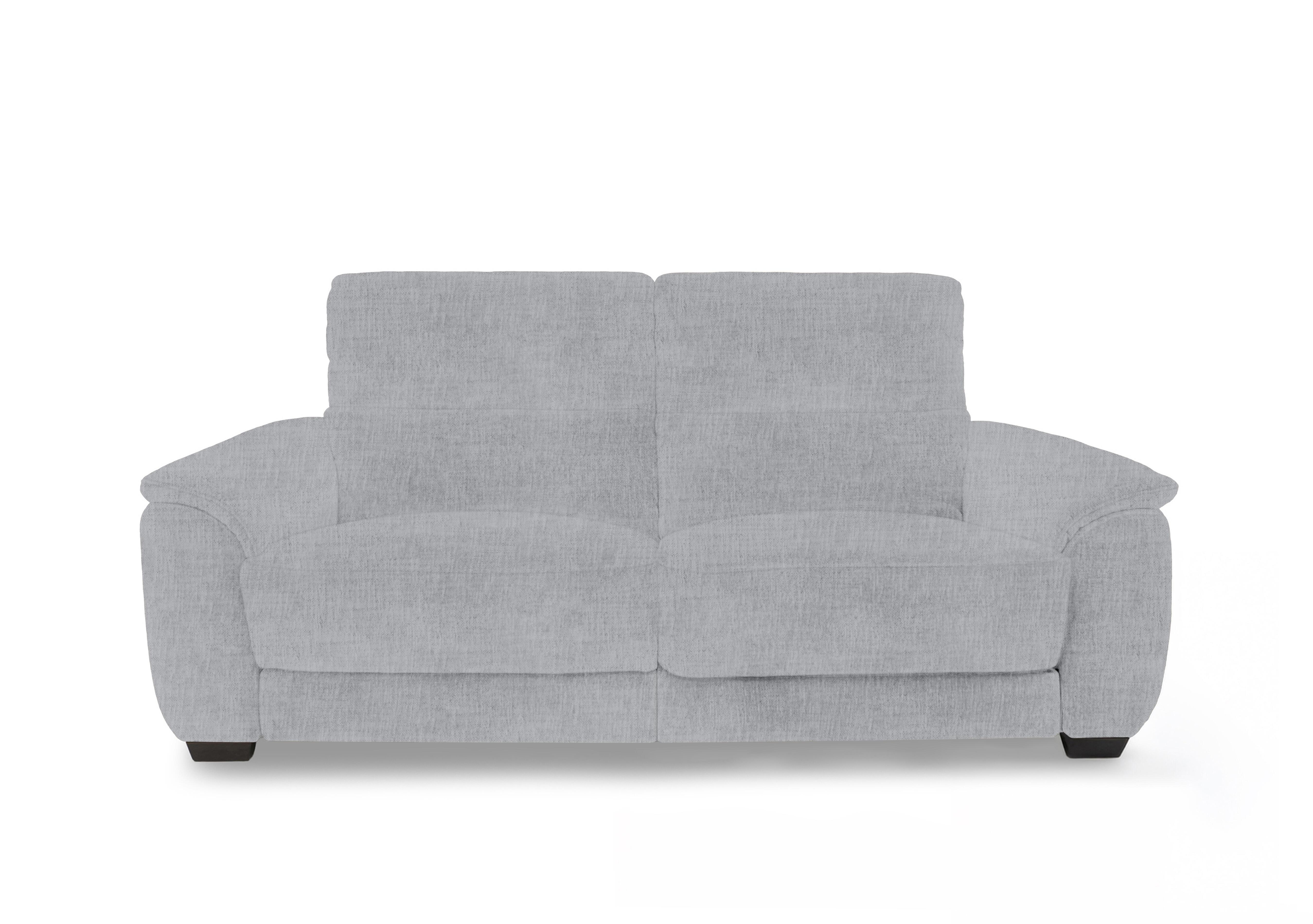 Saffron Large Fabric 3 Seater Sofa in Fab-Mga-R09 Dove Grey on Furniture Village