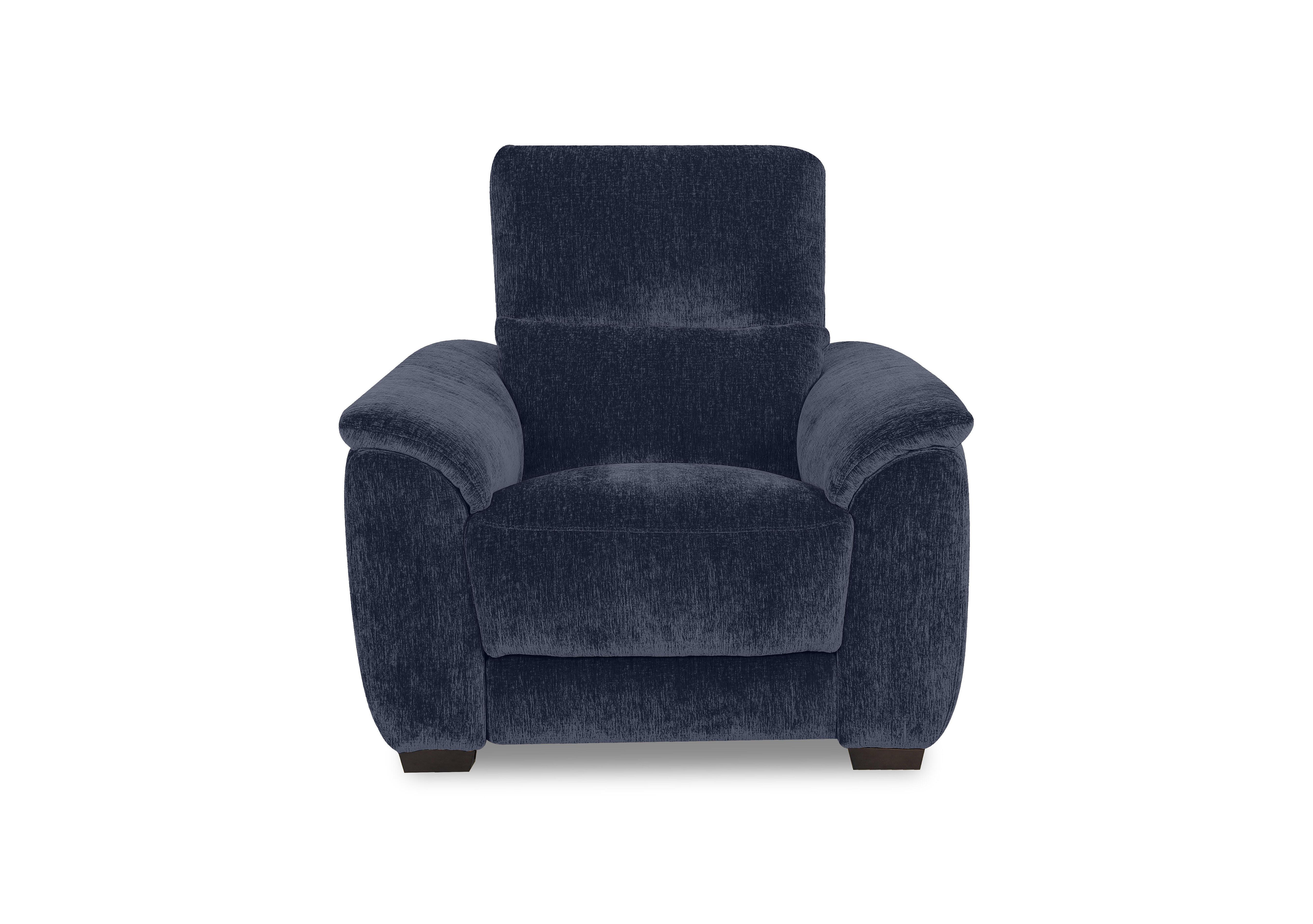 Saffron Fabric Chair in Fab-Crn-R101 Ink on Furniture Village