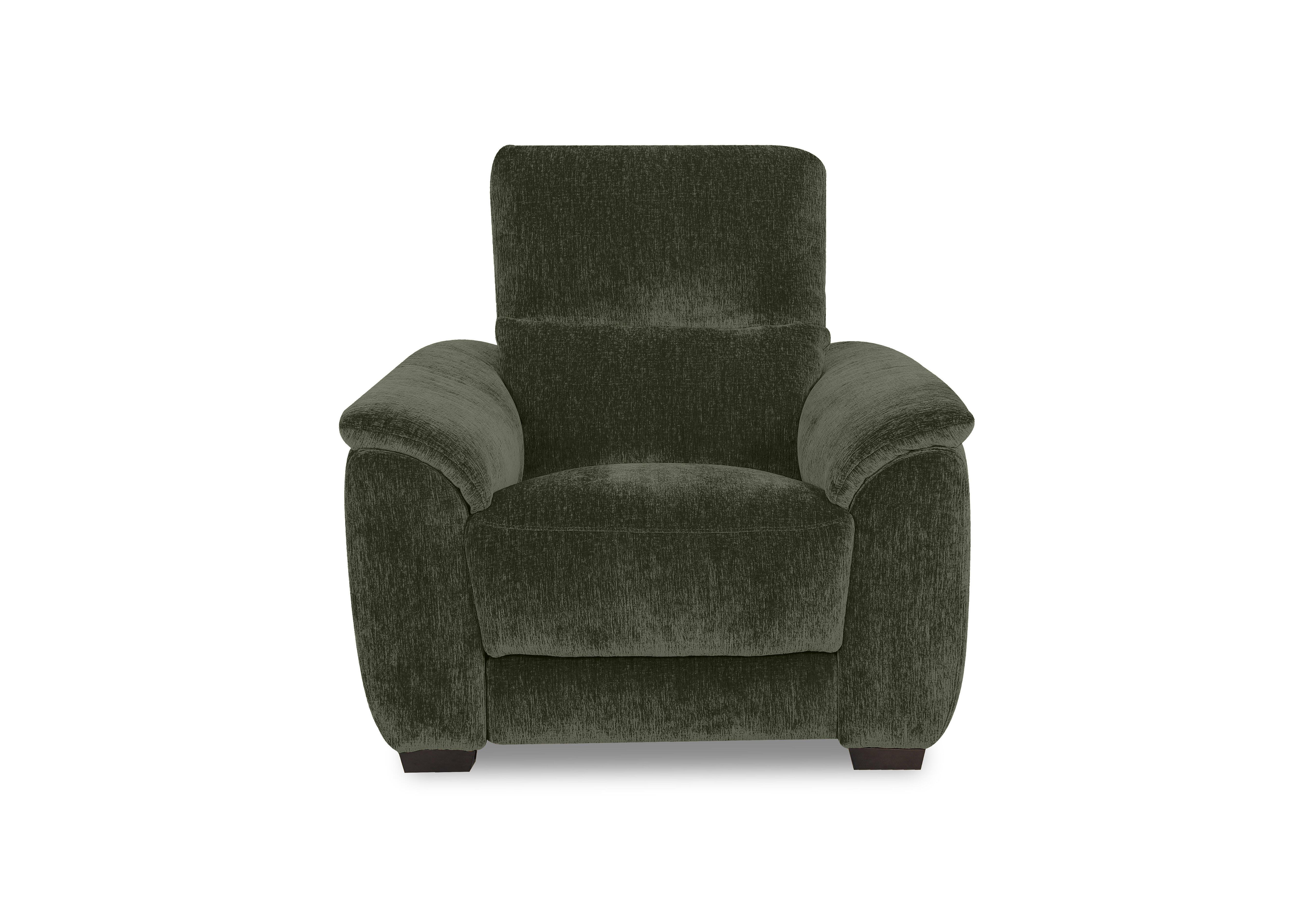 Saffron Fabric Chair in Fab-Crn-R353 Forrest Green on Furniture Village