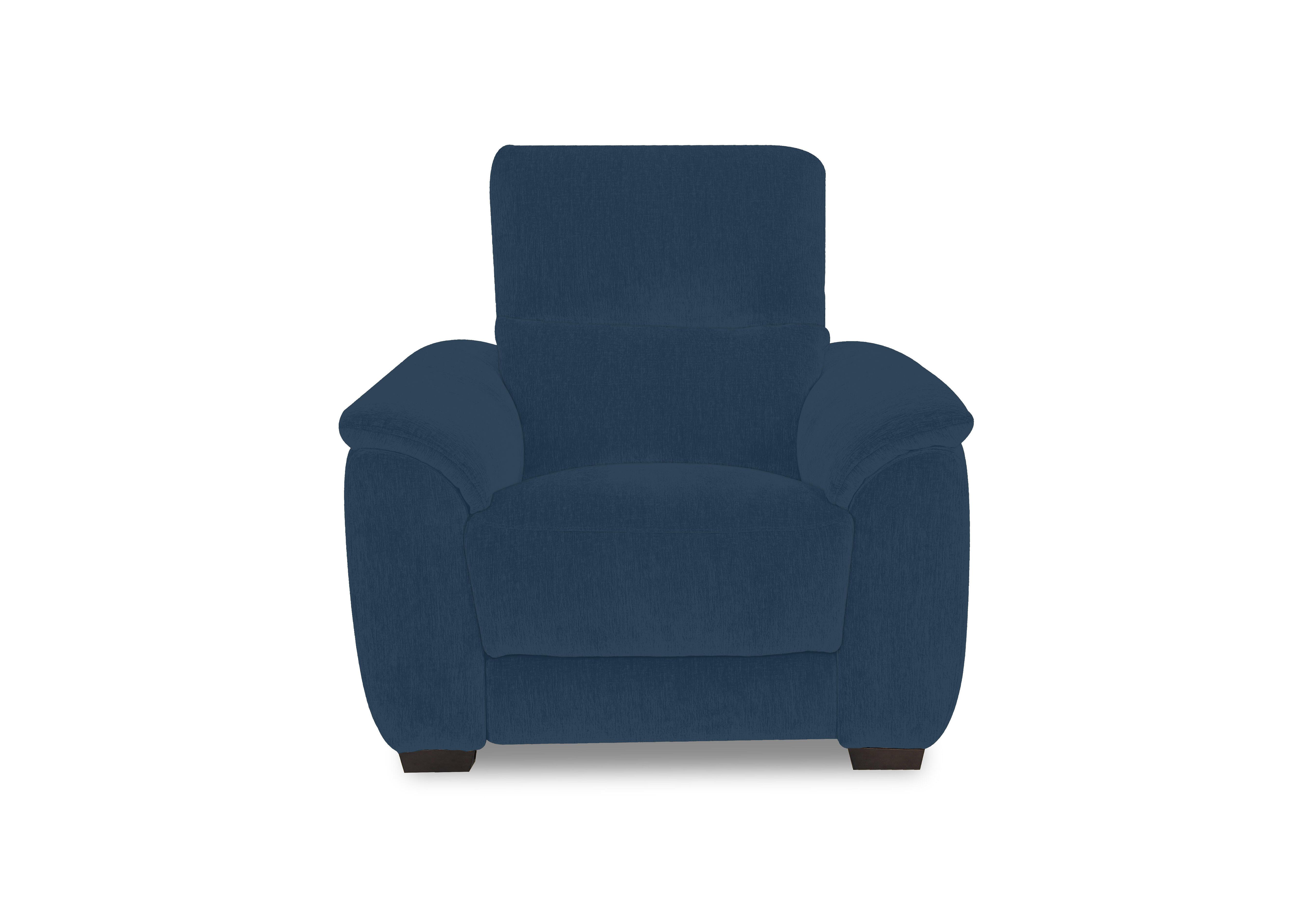 Saffron Fabric Chair in Fab-Dab-R23 Steel Blue on Furniture Village