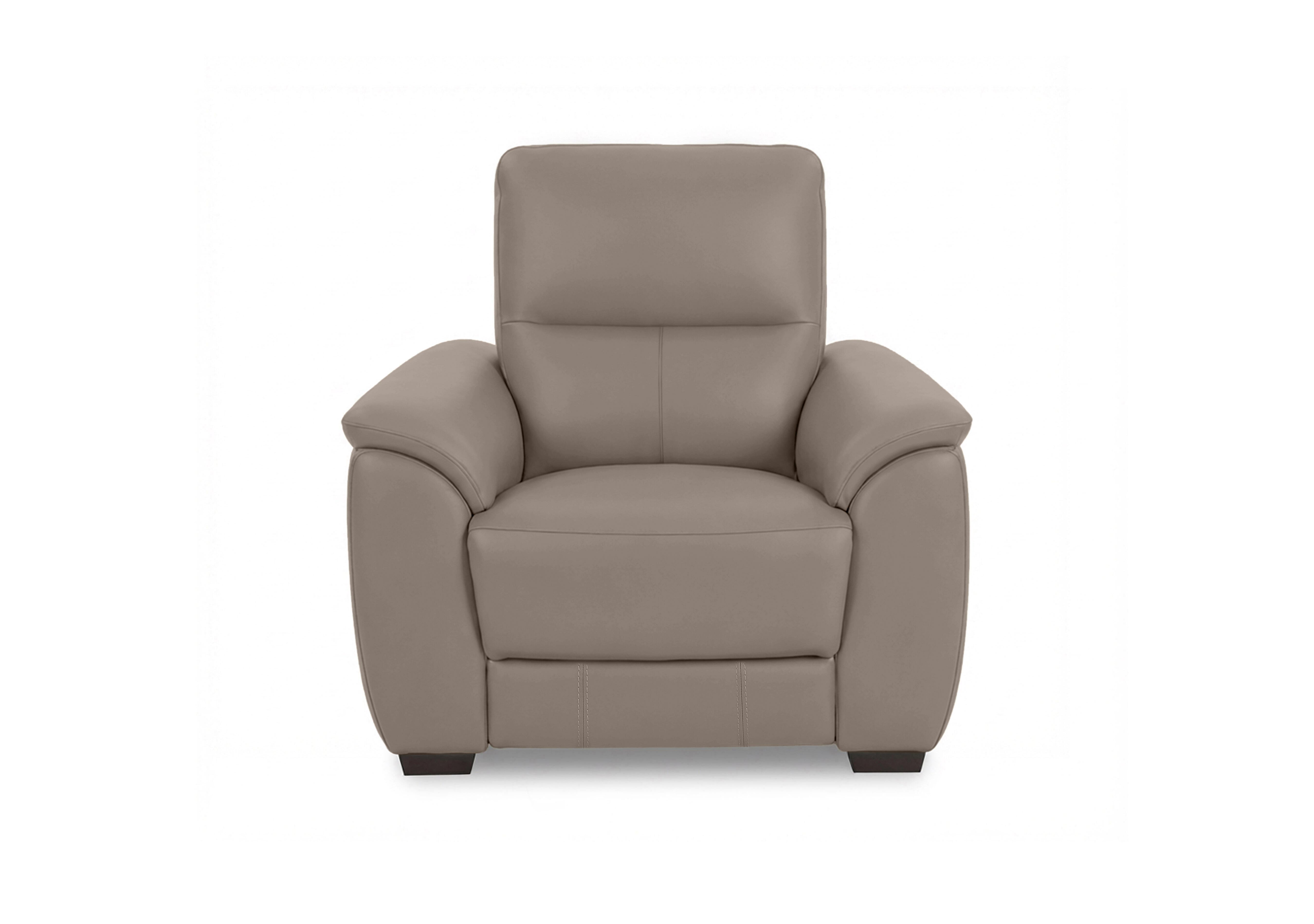 Saffron Leather Chair in Bv-513e Pine Bark on Furniture Village