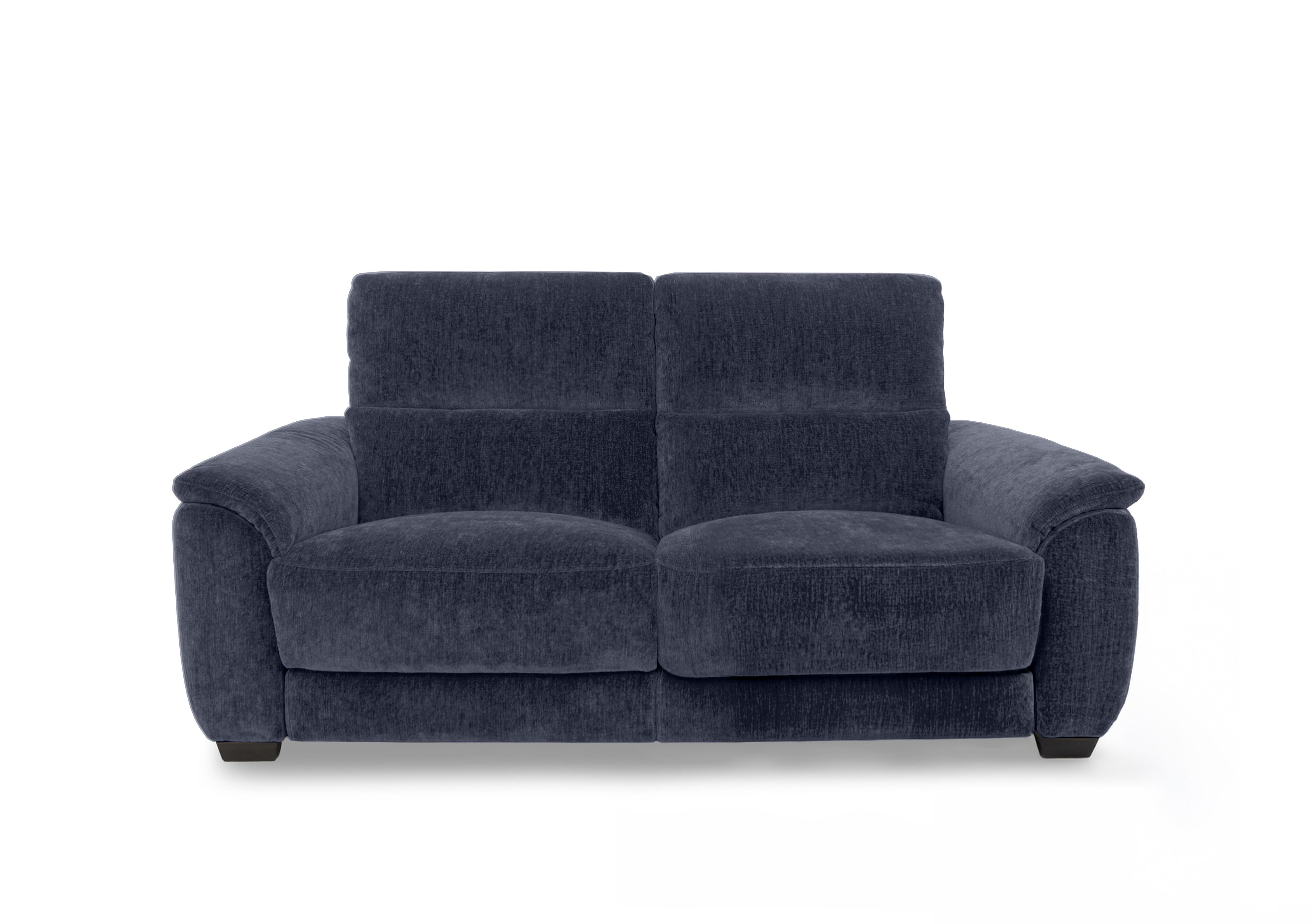 Saffron Fabric 3 Seater Power Recliner Sofa in Fab-Crn-R101 Ink on Furniture Village
