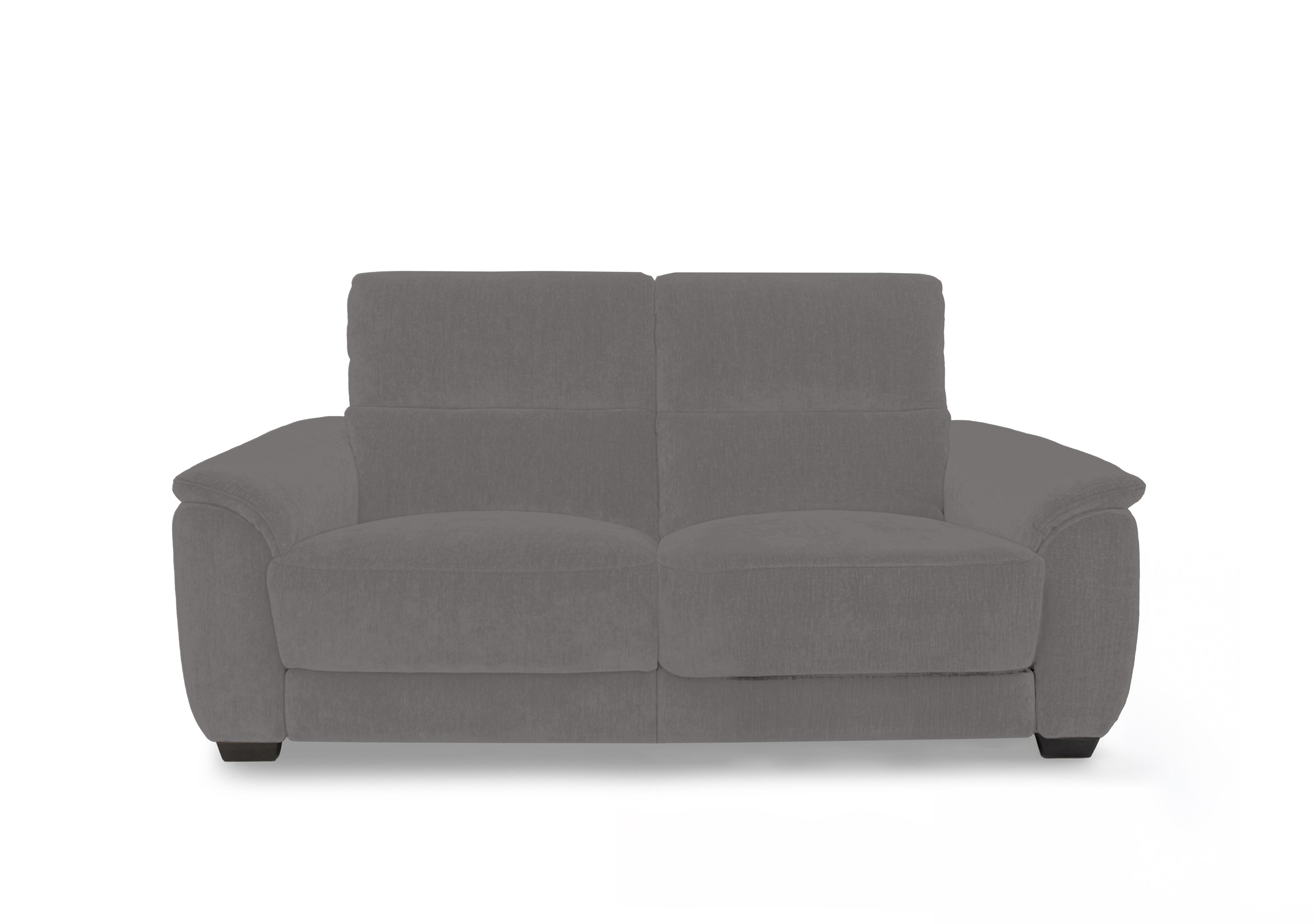 Saffron Fabric 3 Seater Power Recliner Sofa in Fab-Dab-R02 Steel Grey on Furniture Village