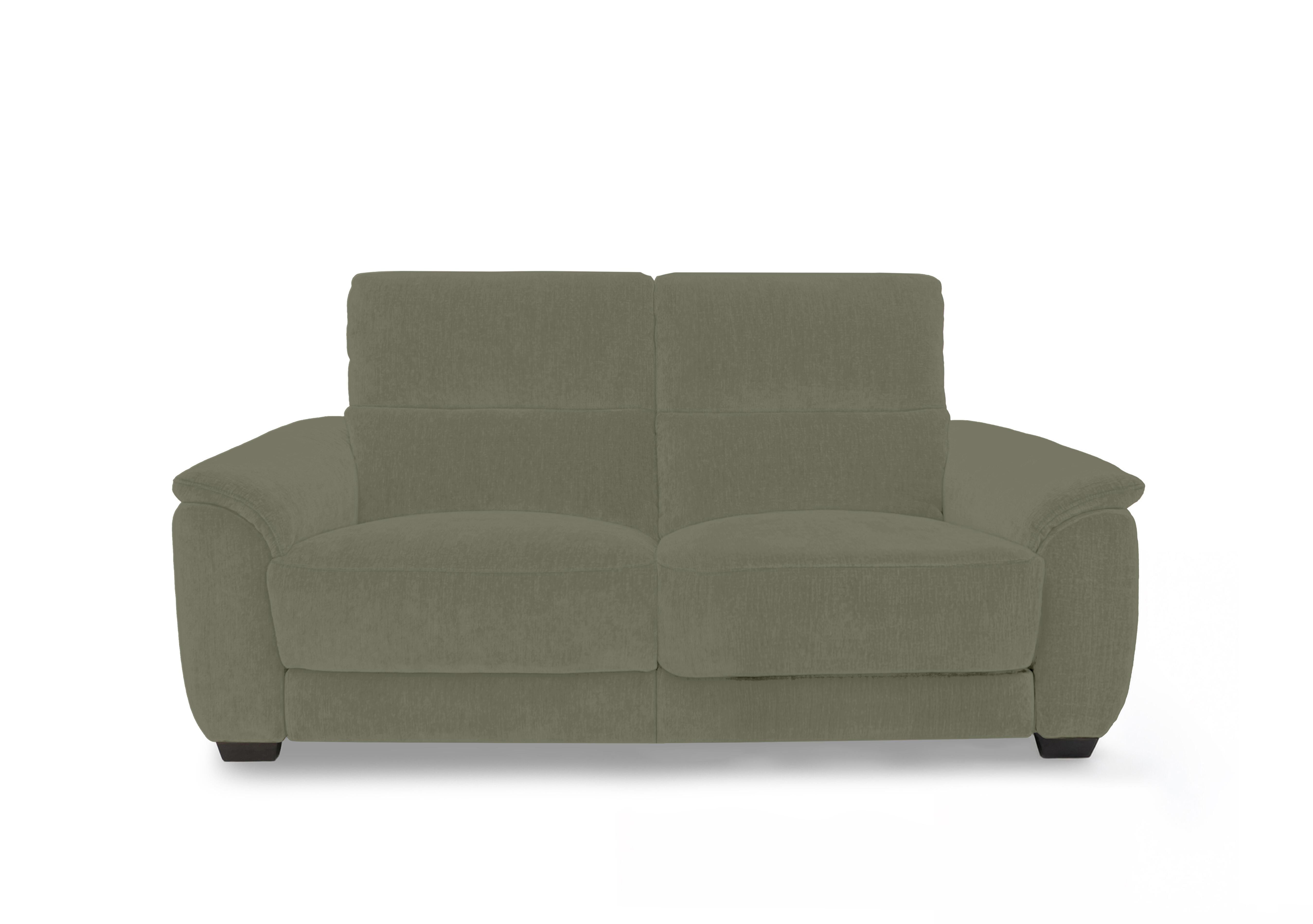 Saffron Fabric 3 Seater Sofa in Fab-Dab-R16 Forrest Green on Furniture Village