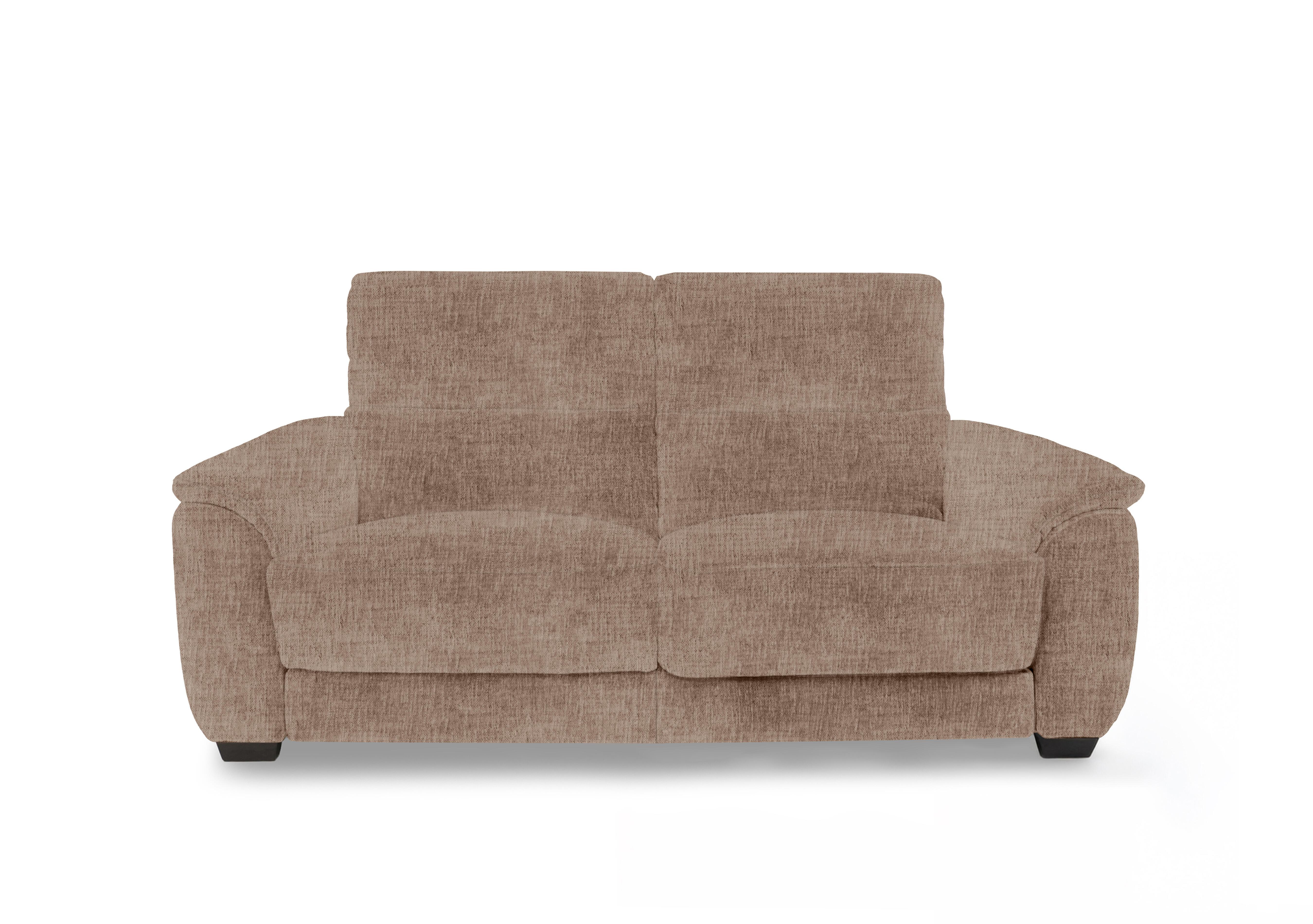 Saffron Fabric 3 Seater Power Recliner Sofa in Fab-Mga-R13 Light Brown on Furniture Village