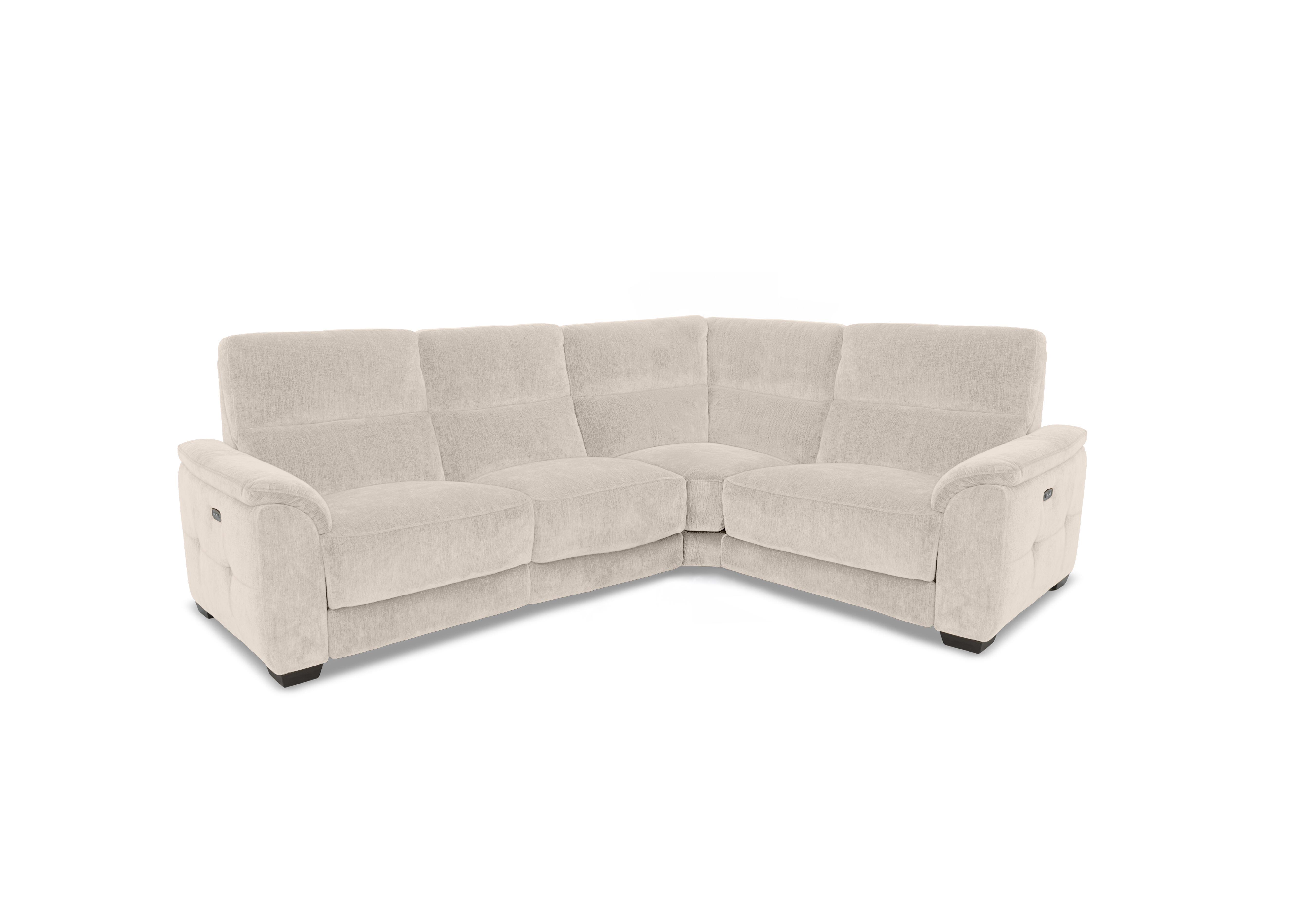 Saffron Small Fabric Corner Sofa in Fab-Crn-R120 Beige on Furniture Village