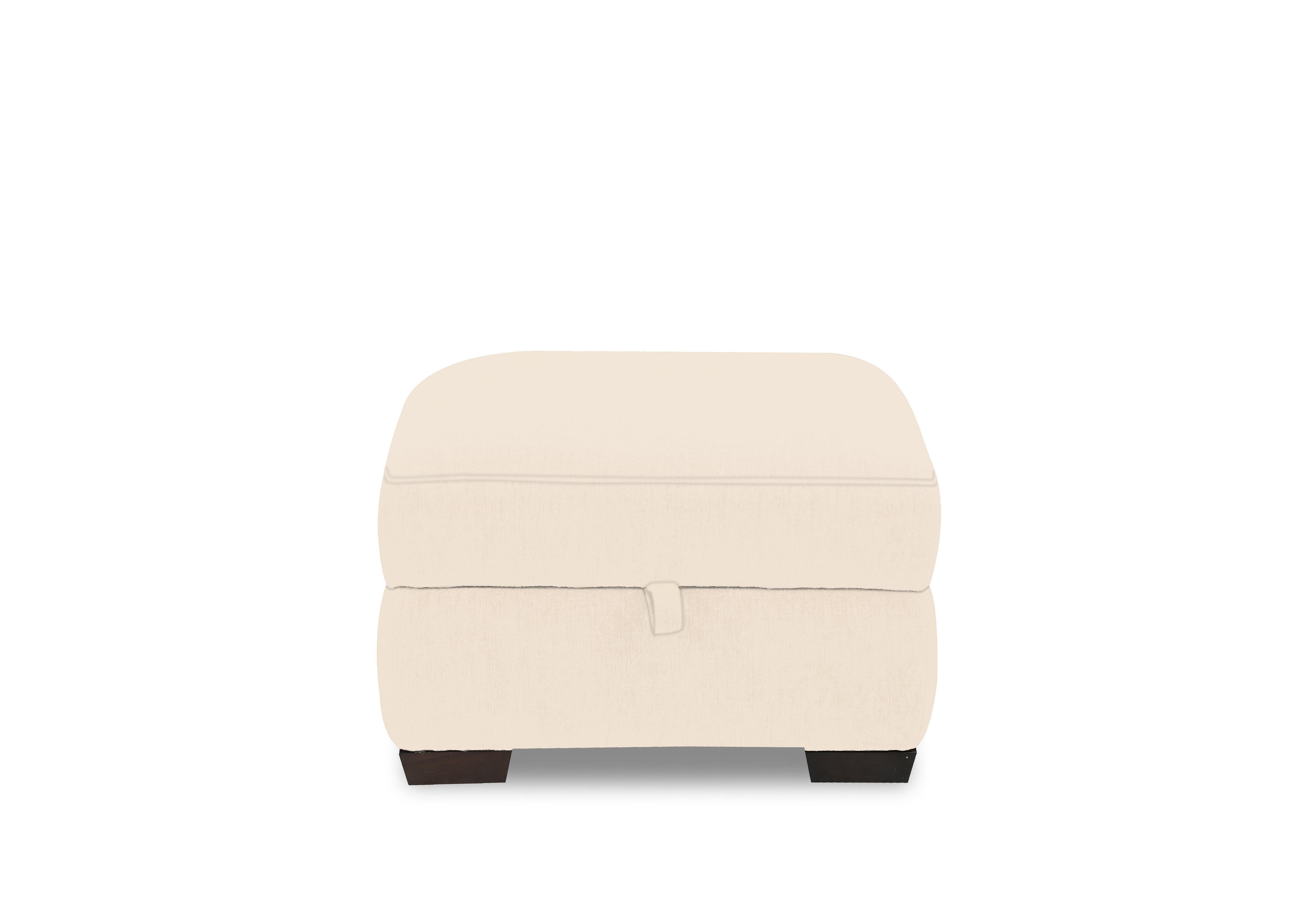Saffron Fabric Storage Footstool in Fab-Dab-R06 Beige on Furniture Village