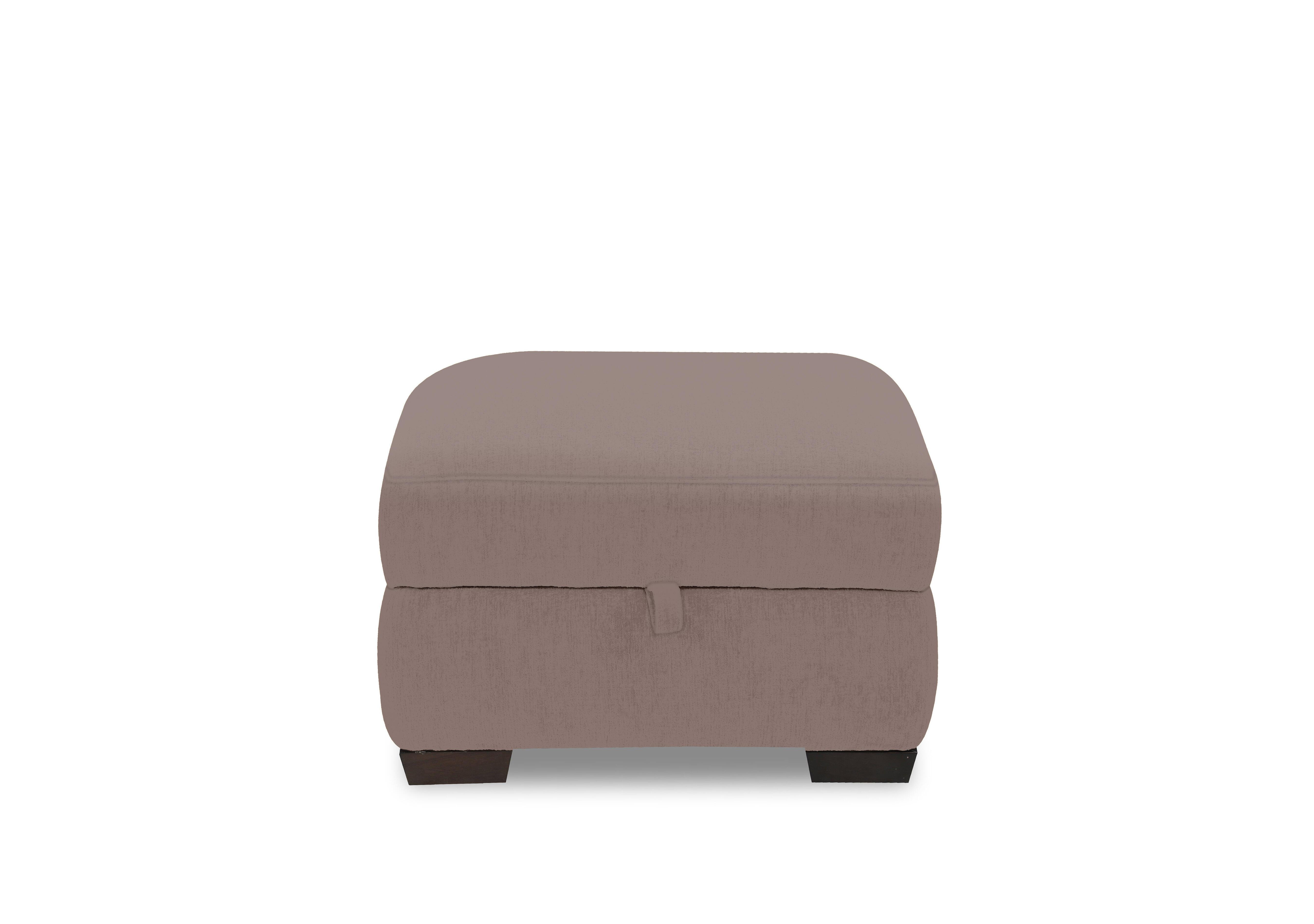 Saffron Fabric Storage Footstool in Fab-Dab-R08 Brown on Furniture Village