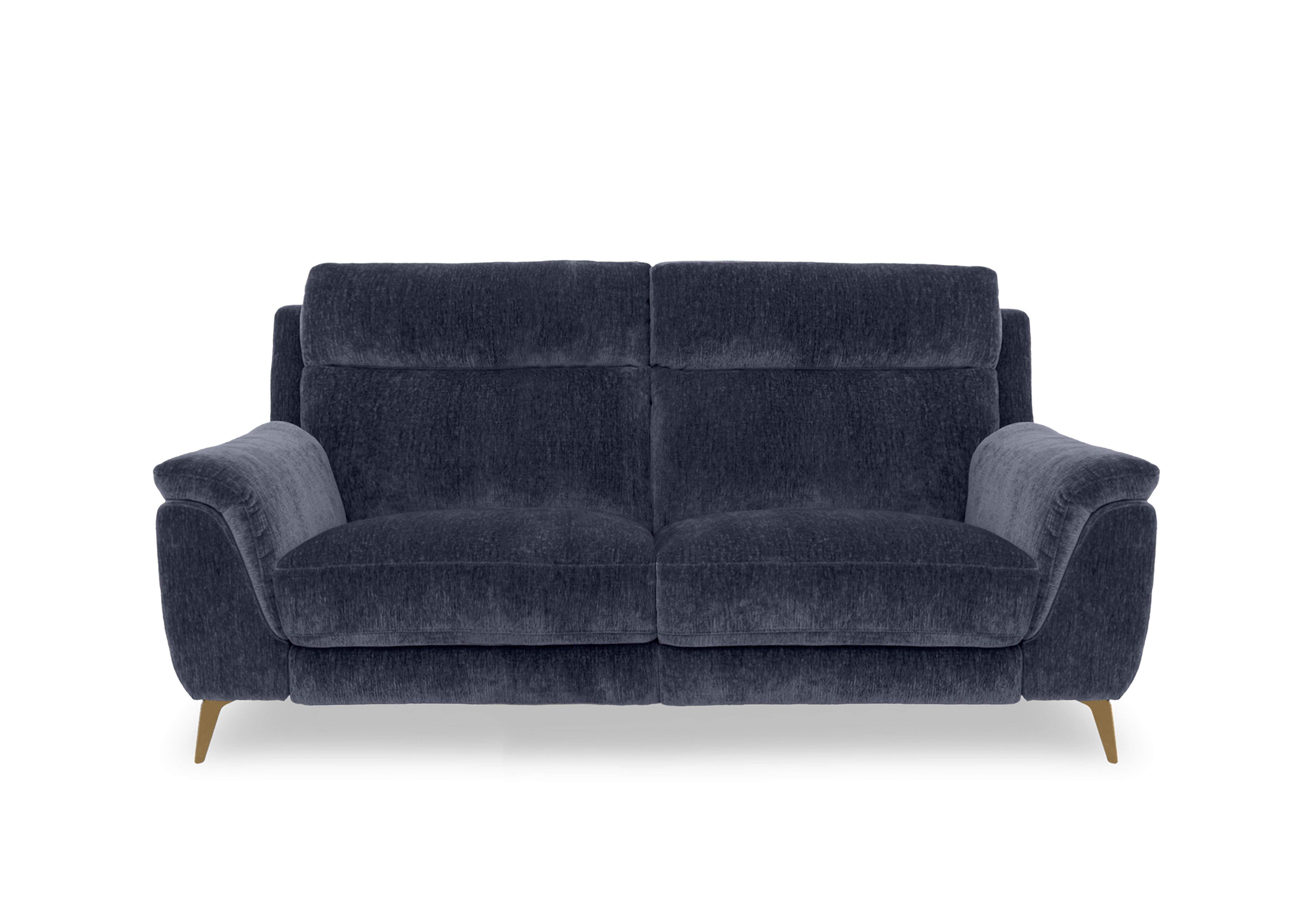 Eclipse Fabric 2 Seater Sofa in Fab-Crn-R101 Ink Br on Furniture Village