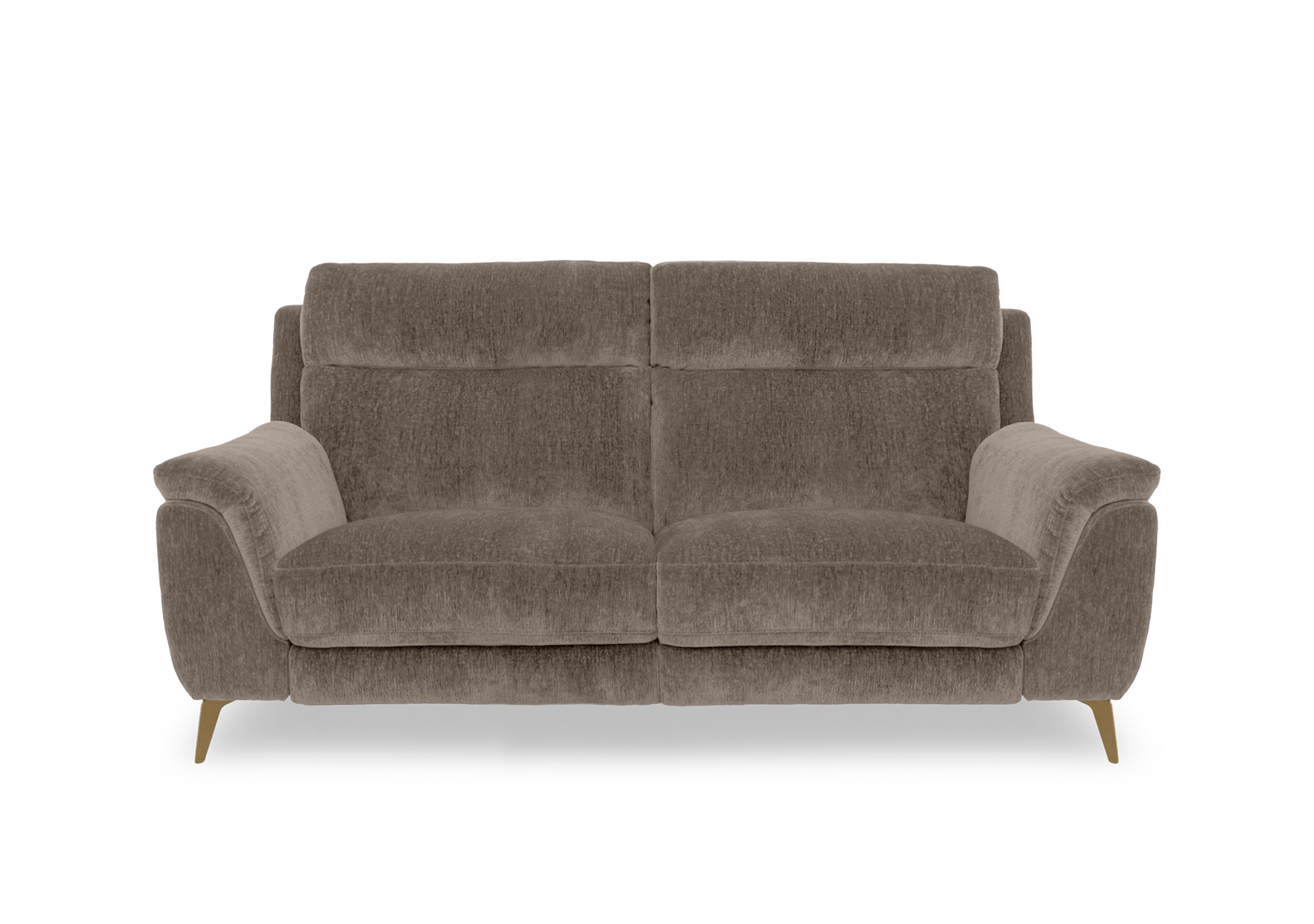 Eclipse Fabric 2 Seater Sofa in Fab-Crn-R431 Brown Br on Furniture Village