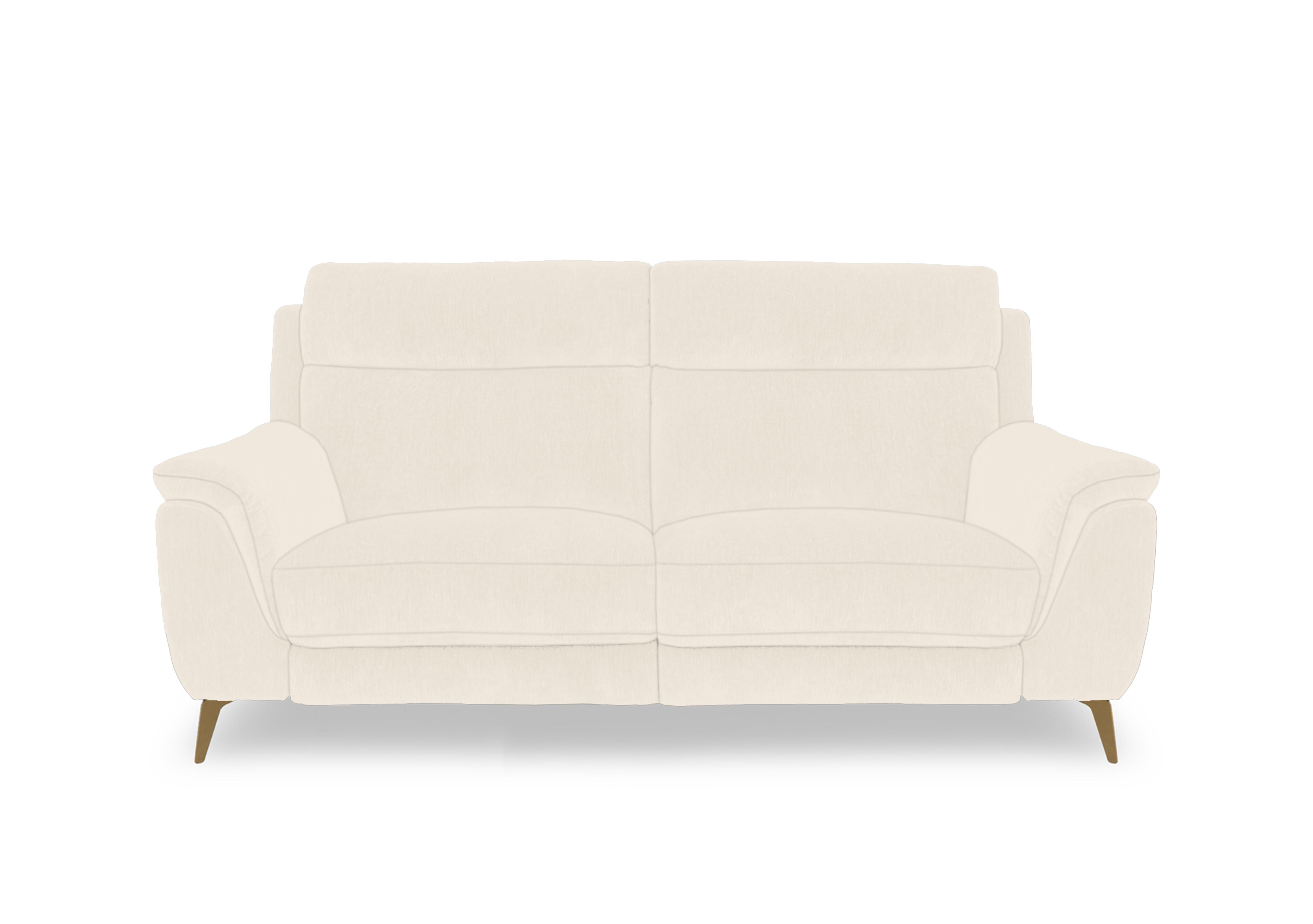 Eclipse Fabric 2 Seater Sofa in Fab-Dab-R05 Cream Br on Furniture Village