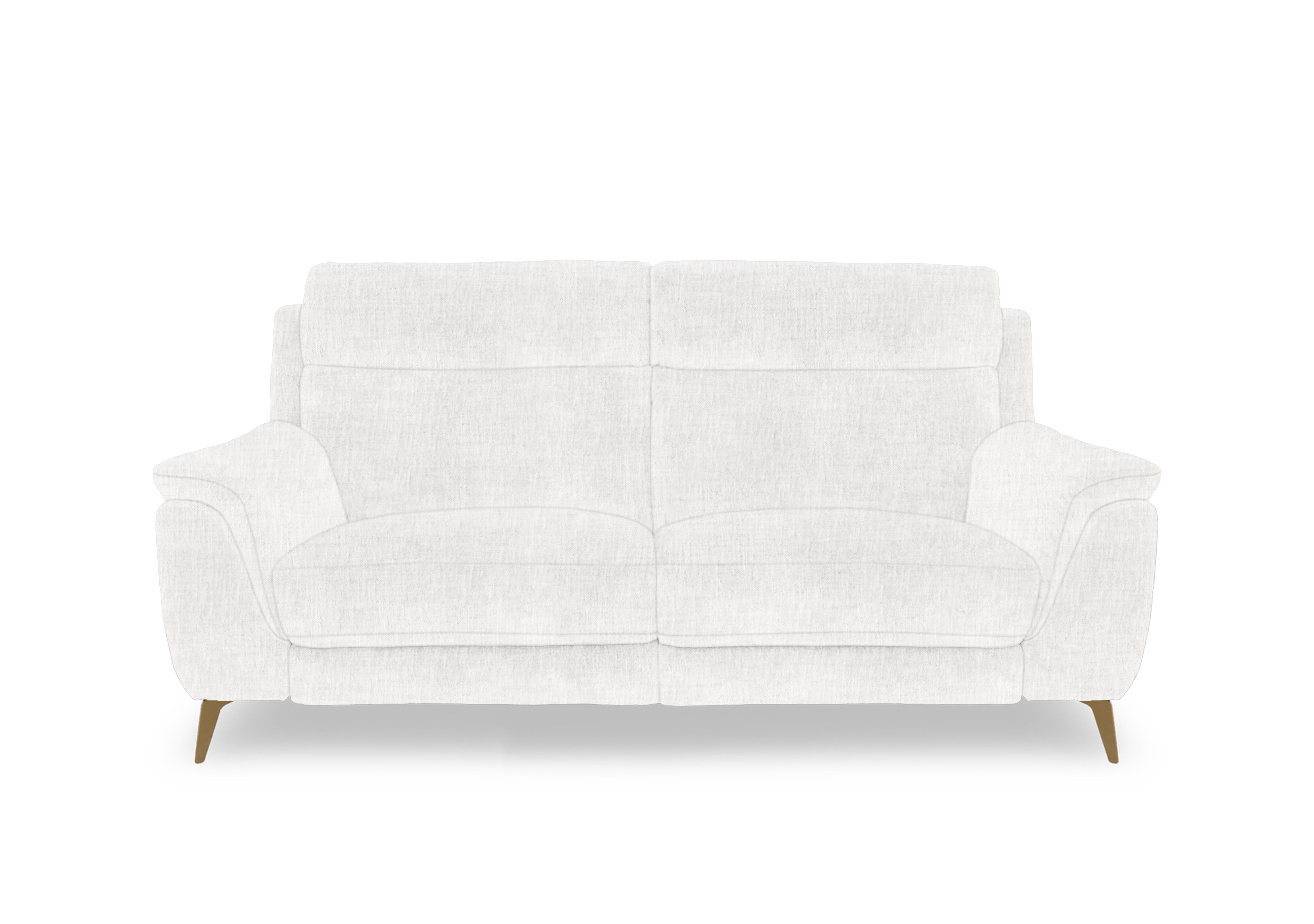 Eclipse Fabric 2 Seater Sofa in Fab-Mga-R03 Frost Br on Furniture Village