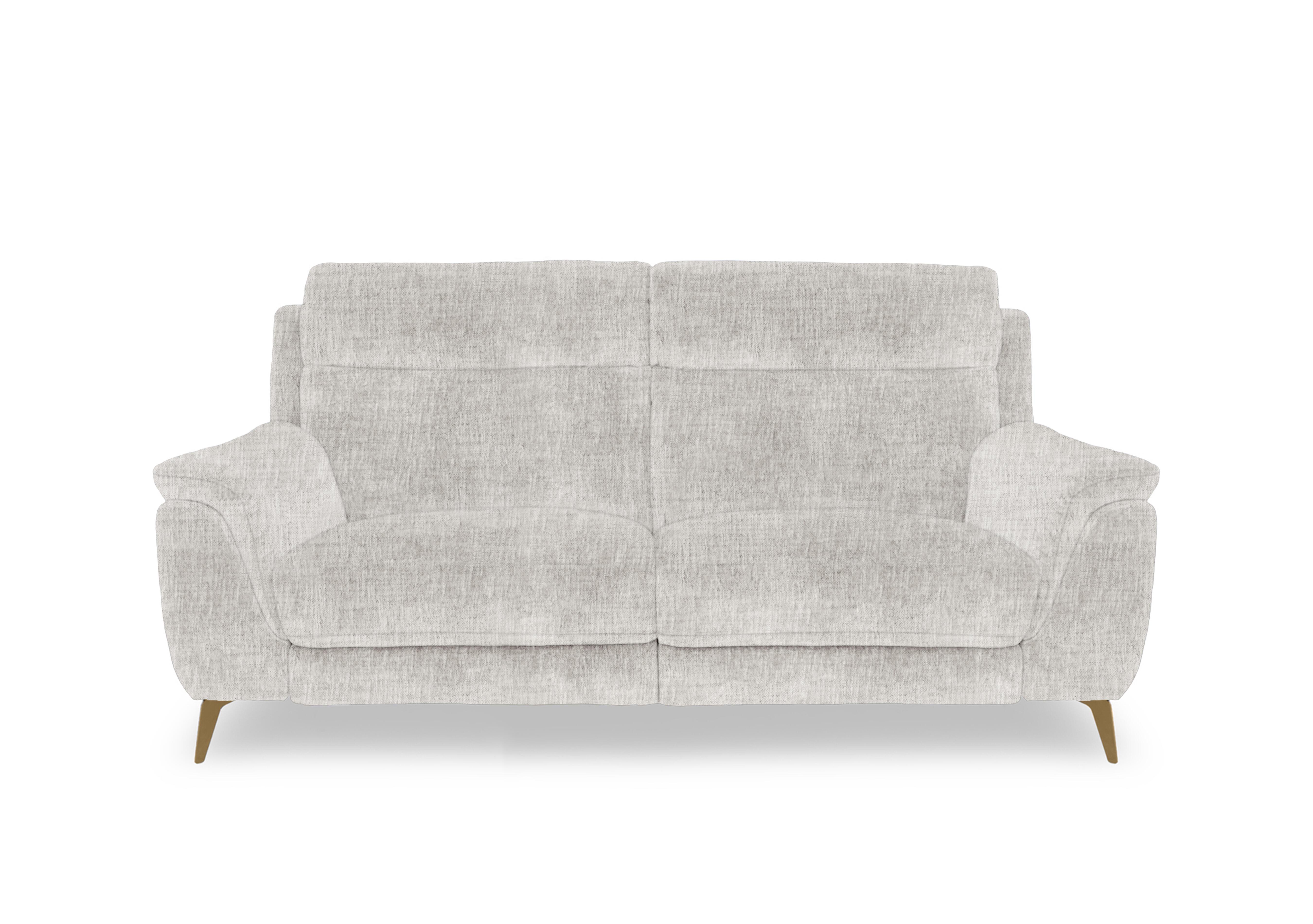 Eclipse Fabric 2 Seater Sofa in Fab-Mga-R04 Beige Br on Furniture Village