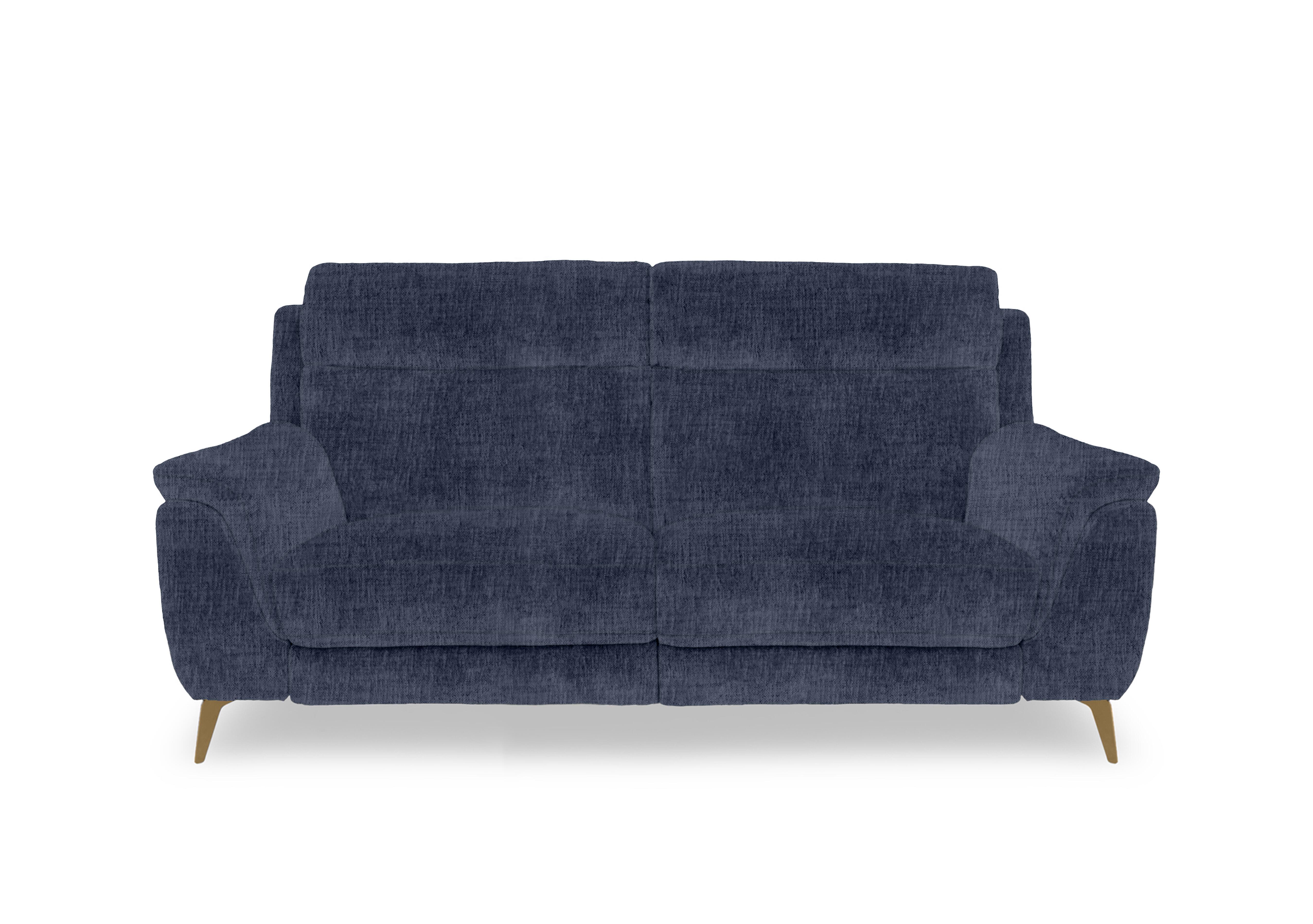 Eclipse Fabric 2 Seater Sofa in Fab-Mga-R10 Dark Denim Br on Furniture Village