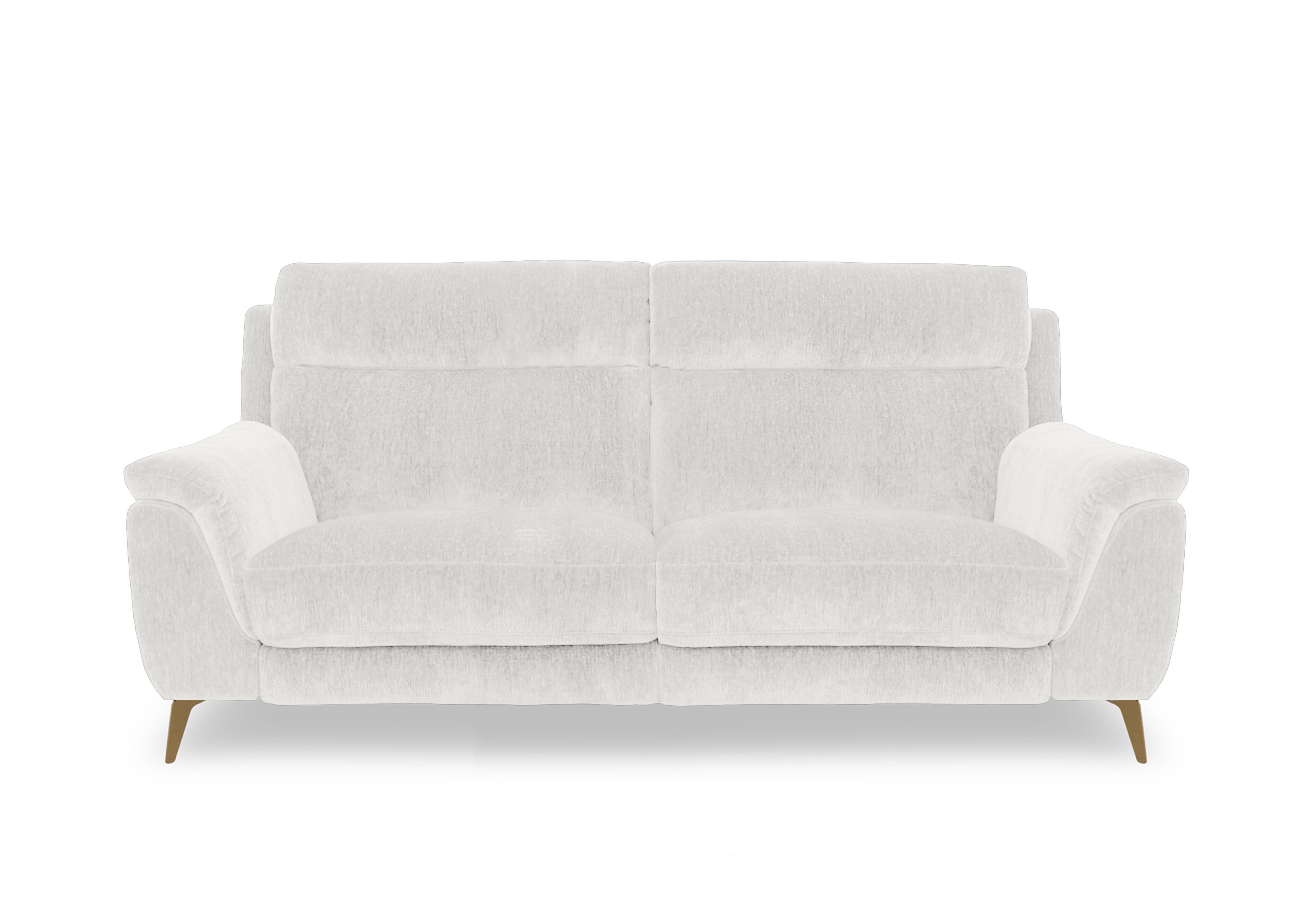 Eclipse Fabric 3 Seater Sofa in Fab-Crn-R104 Mist Br on Furniture Village