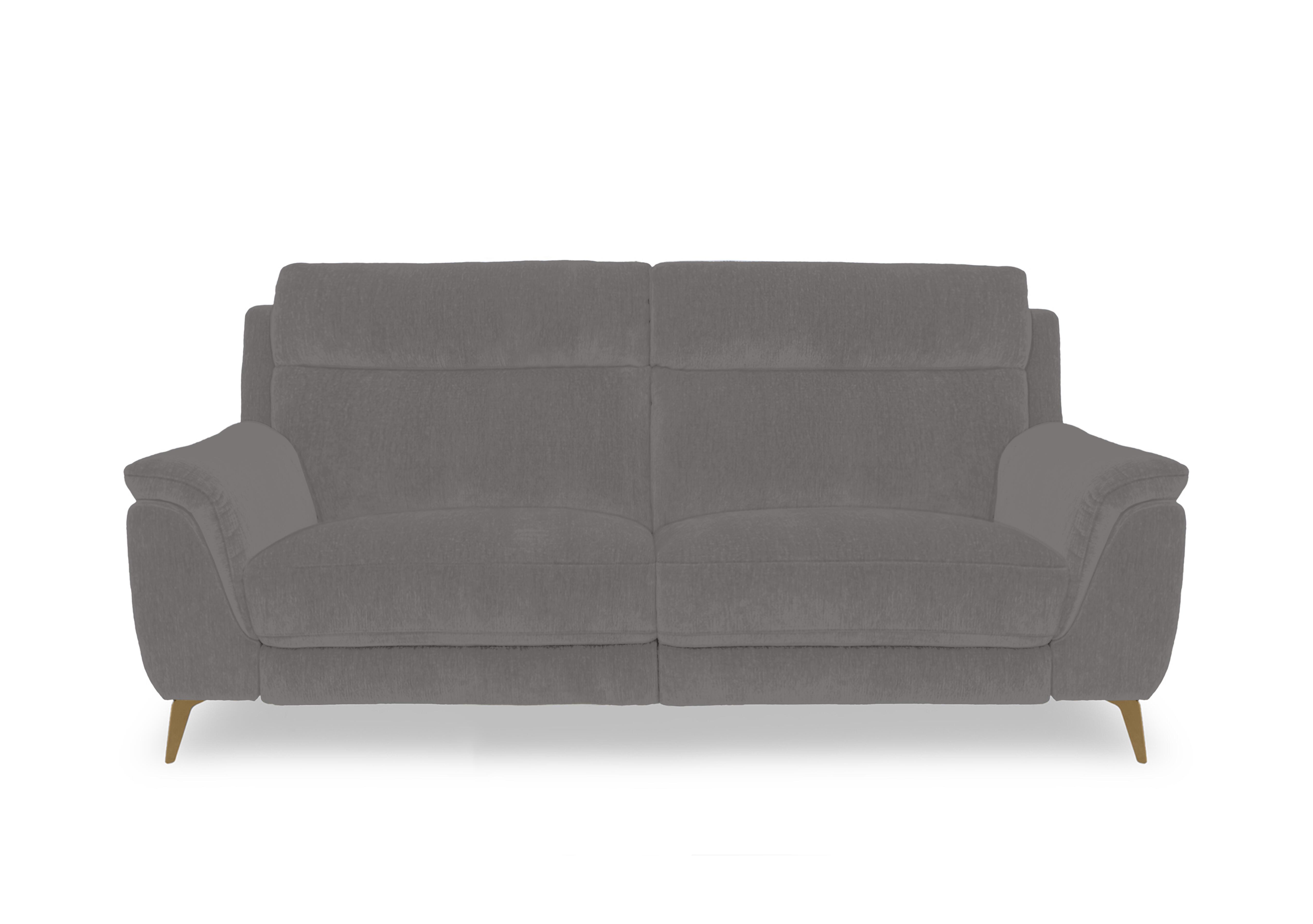 Eclipse Fabric 3 Seater Sofa in Fab-Dab-R02 Steel Grey Br on Furniture Village