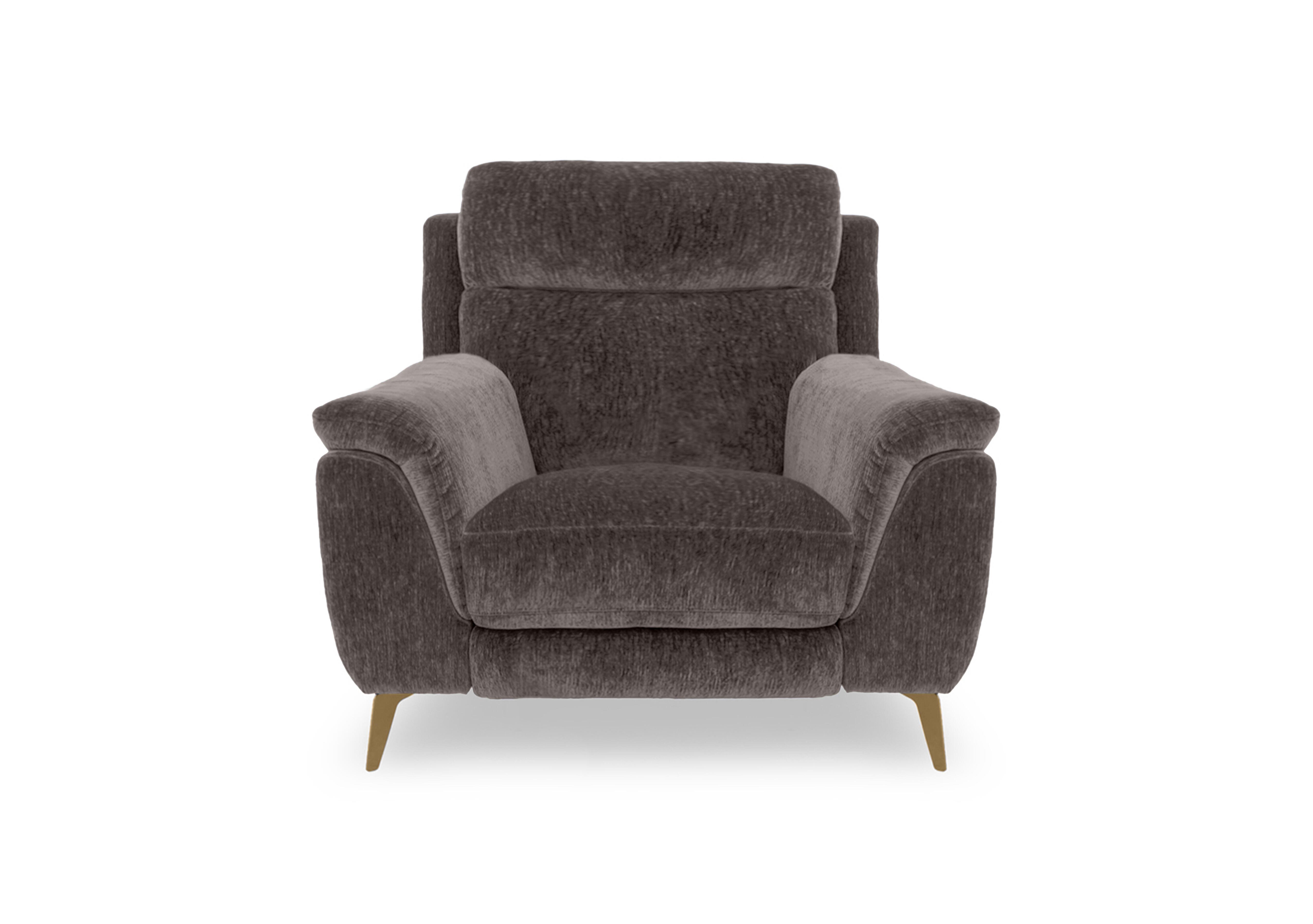 Eclipse Fabric Chair in Fab-Crn-R102 Cacao Br on Furniture Village