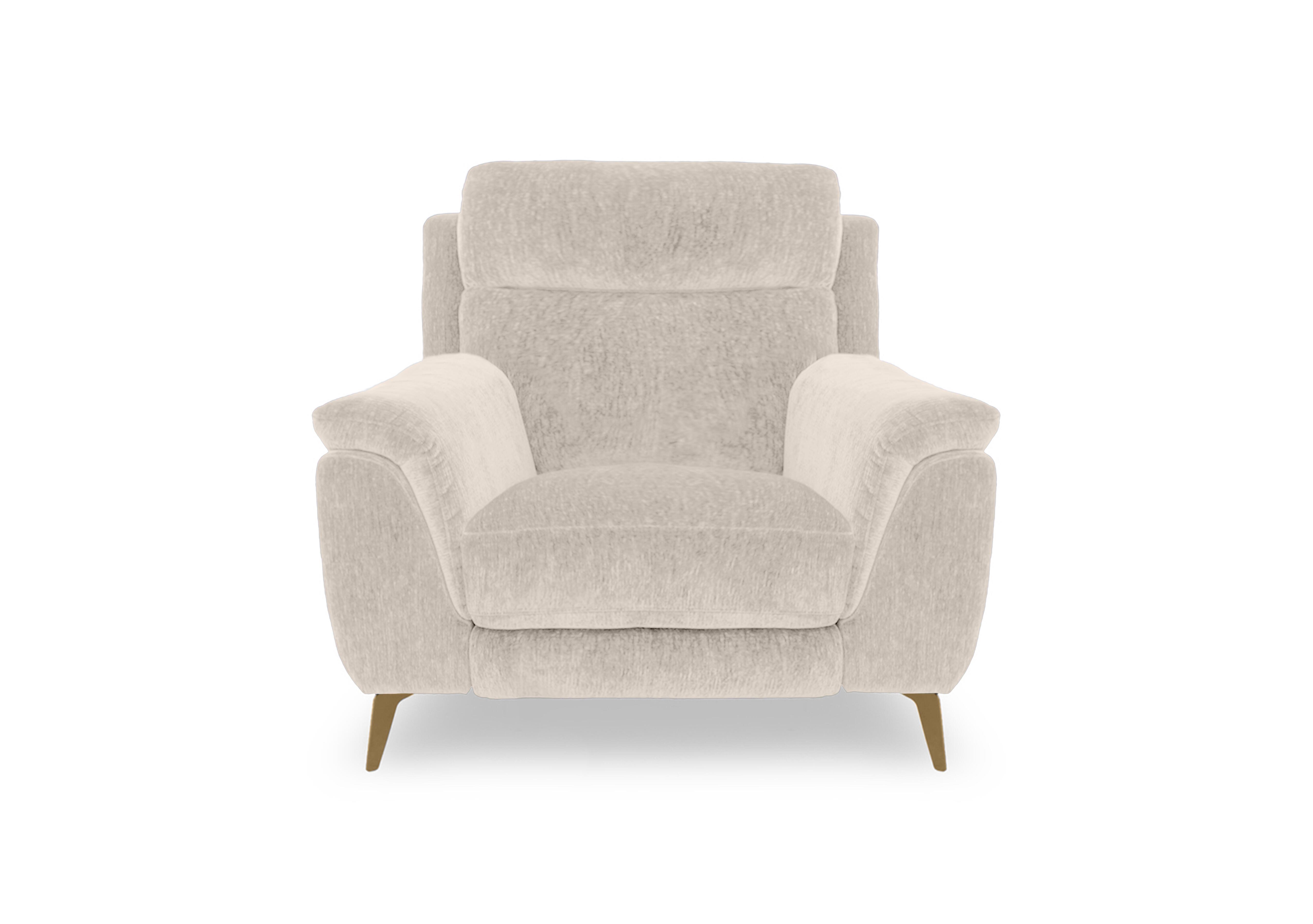 Eclipse Fabric Chair in Fab-Crn-R120 Beige Br on Furniture Village