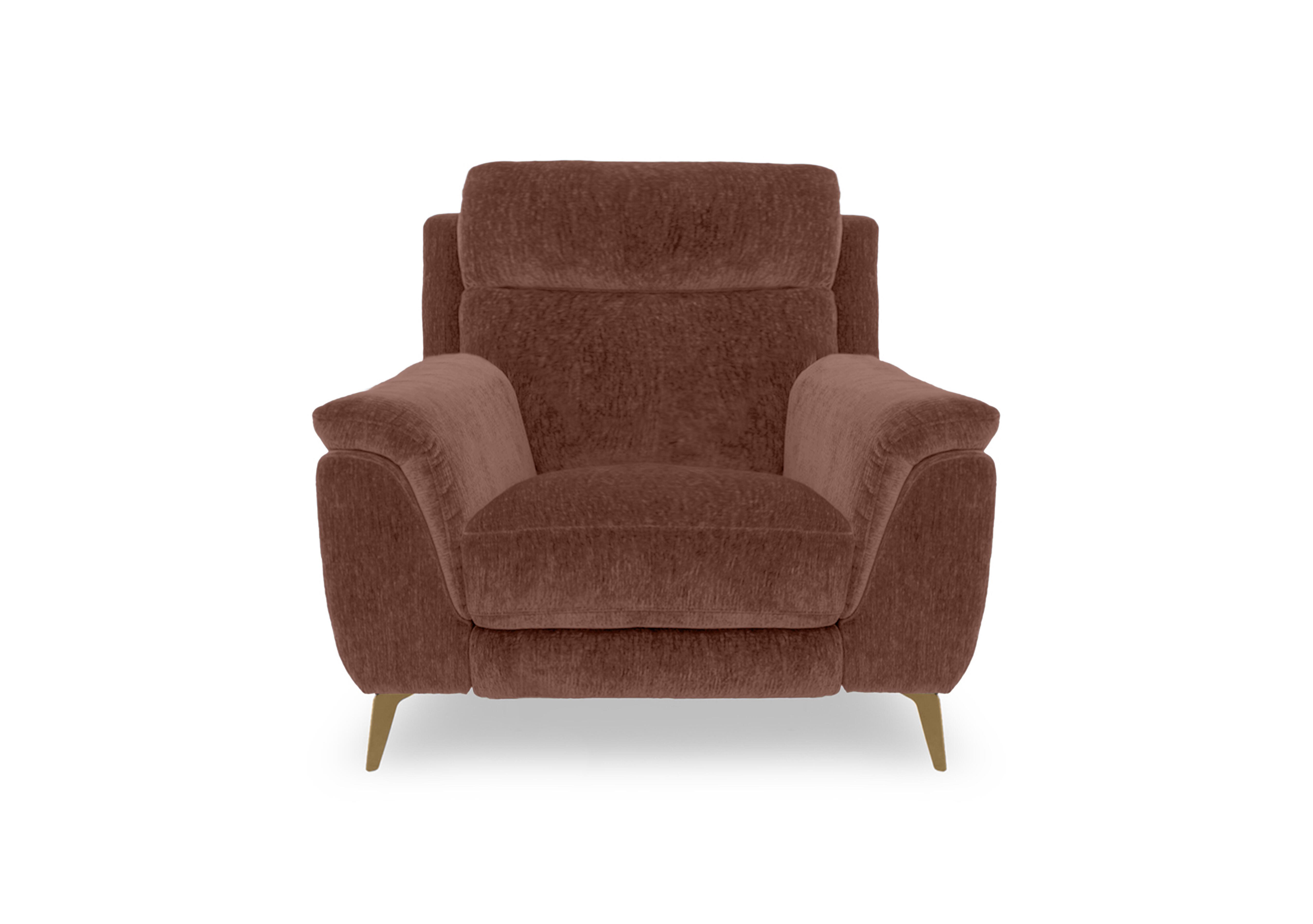 Eclipse Fabric Chair in Fab-Crn-R500 Caramel Br on Furniture Village