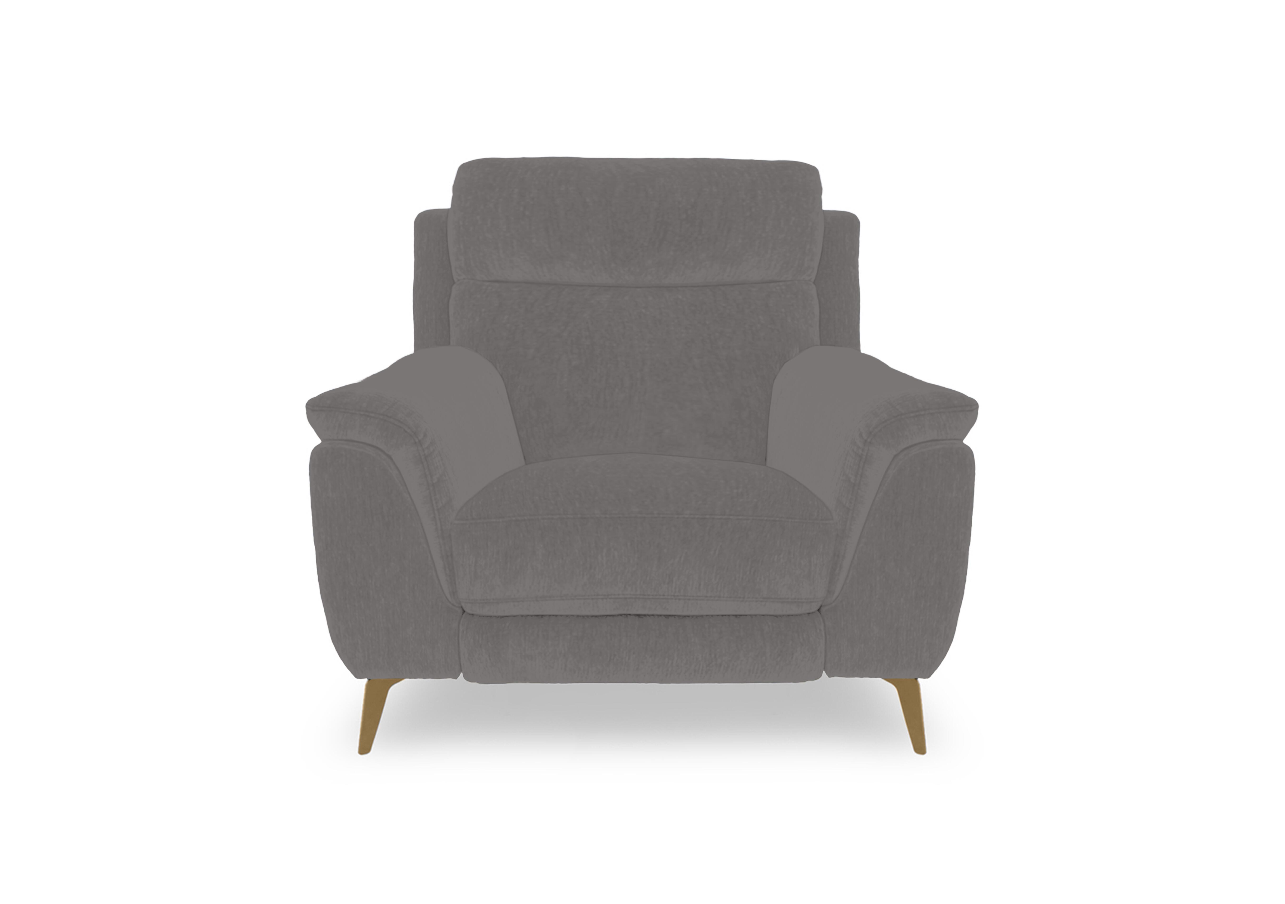 Eclipse Fabric Chair in Fab-Dab-R02 Steel Grey Br on Furniture Village