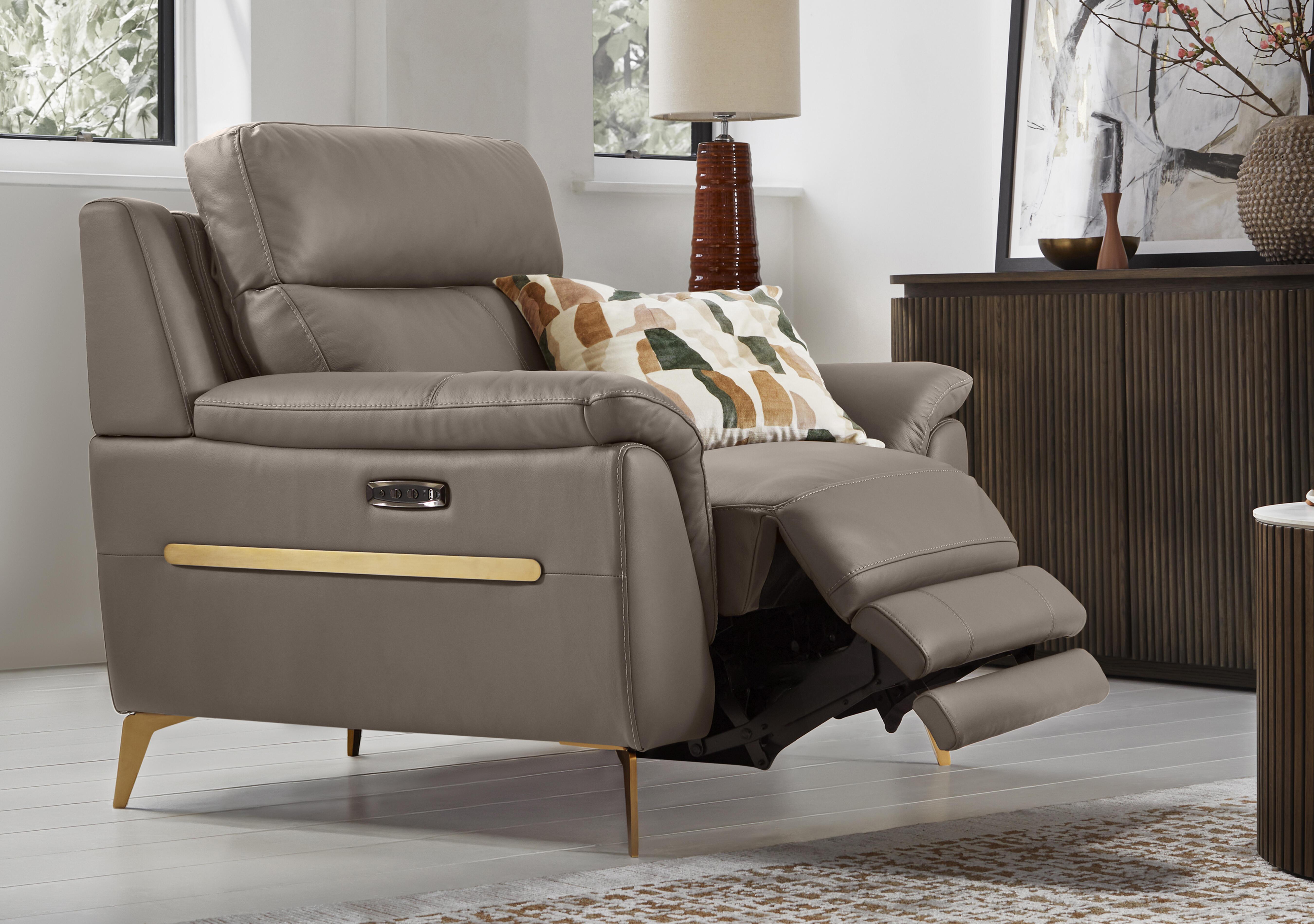 Eclipse Leather Chair in  on Furniture Village