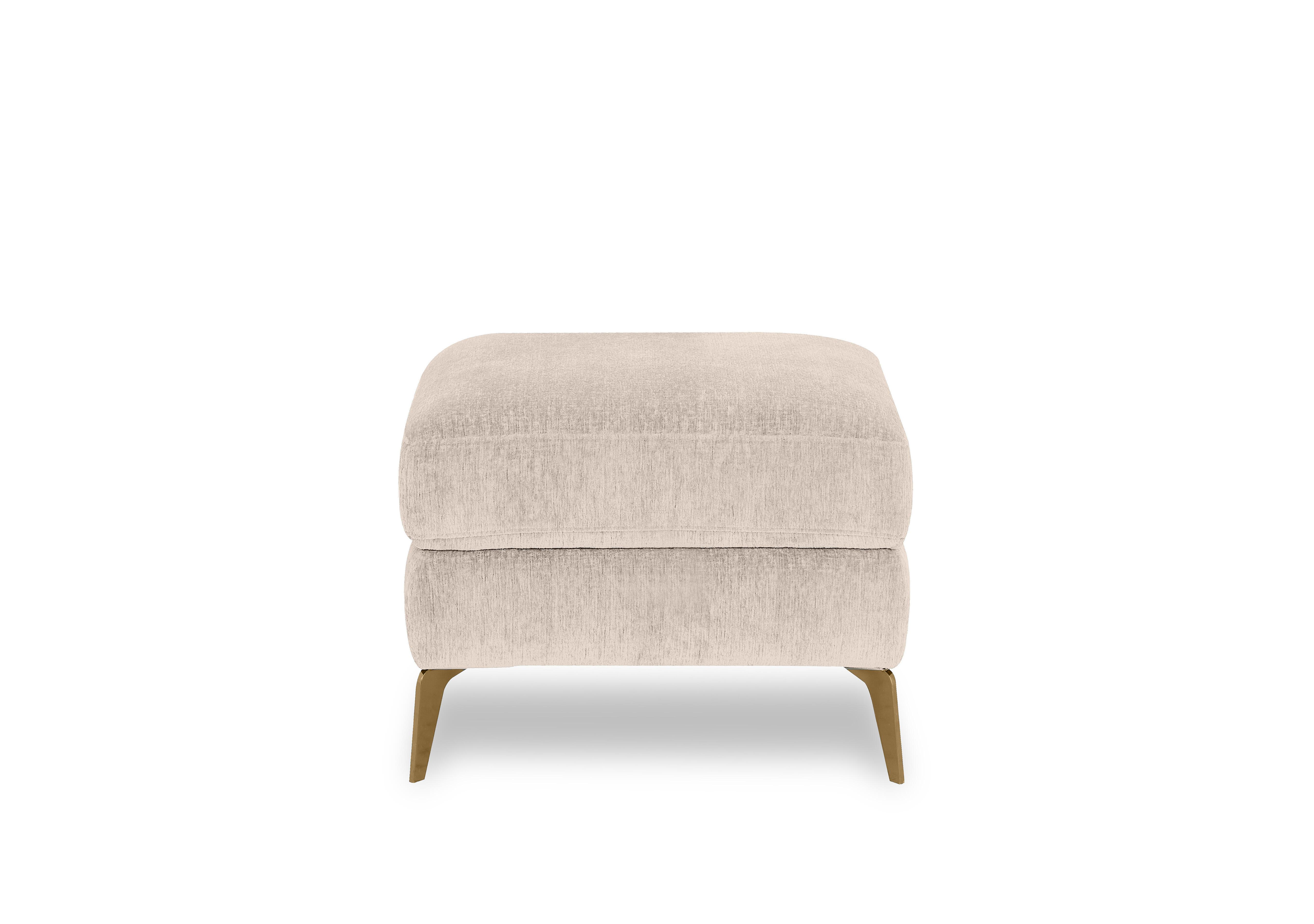 Eclipse Fabric Footstool in Fab-Crn-R120 Beige Br on Furniture Village