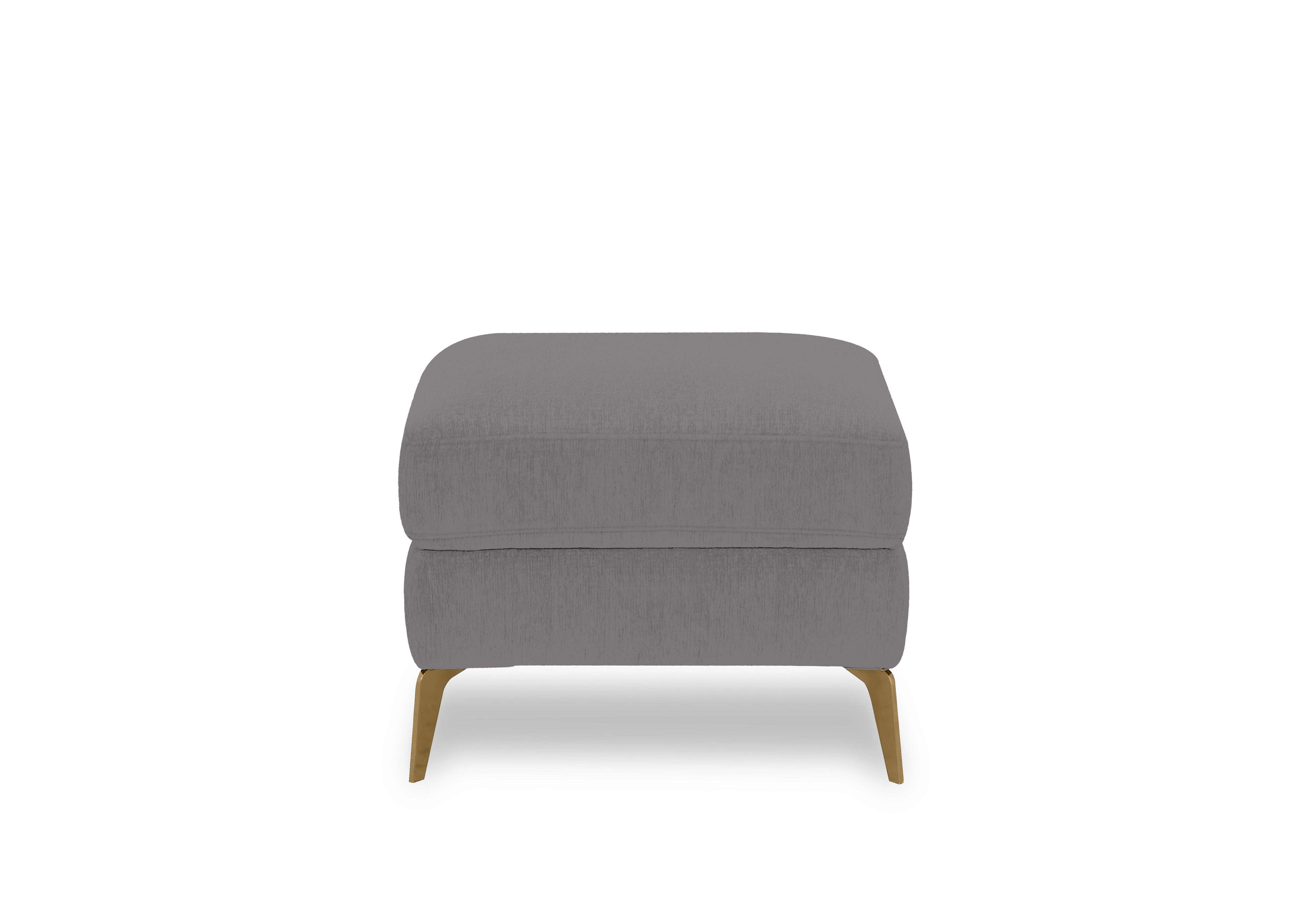 Eclipse Fabric Footstool in Fab-Dab-R02 Steel Grey Br on Furniture Village