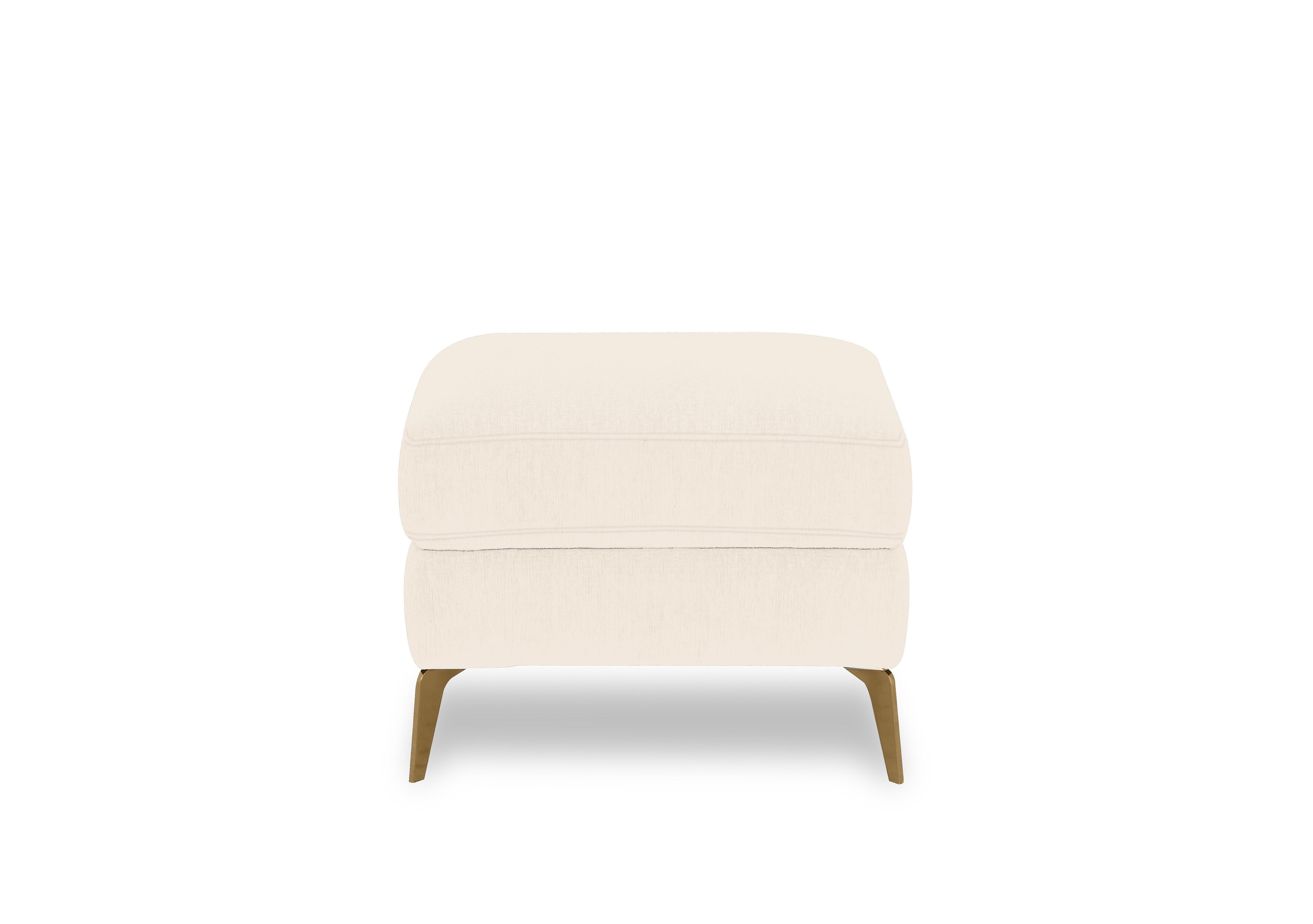 Eclipse Fabric Footstool in Fab-Dab-R05 Cream Br on Furniture Village