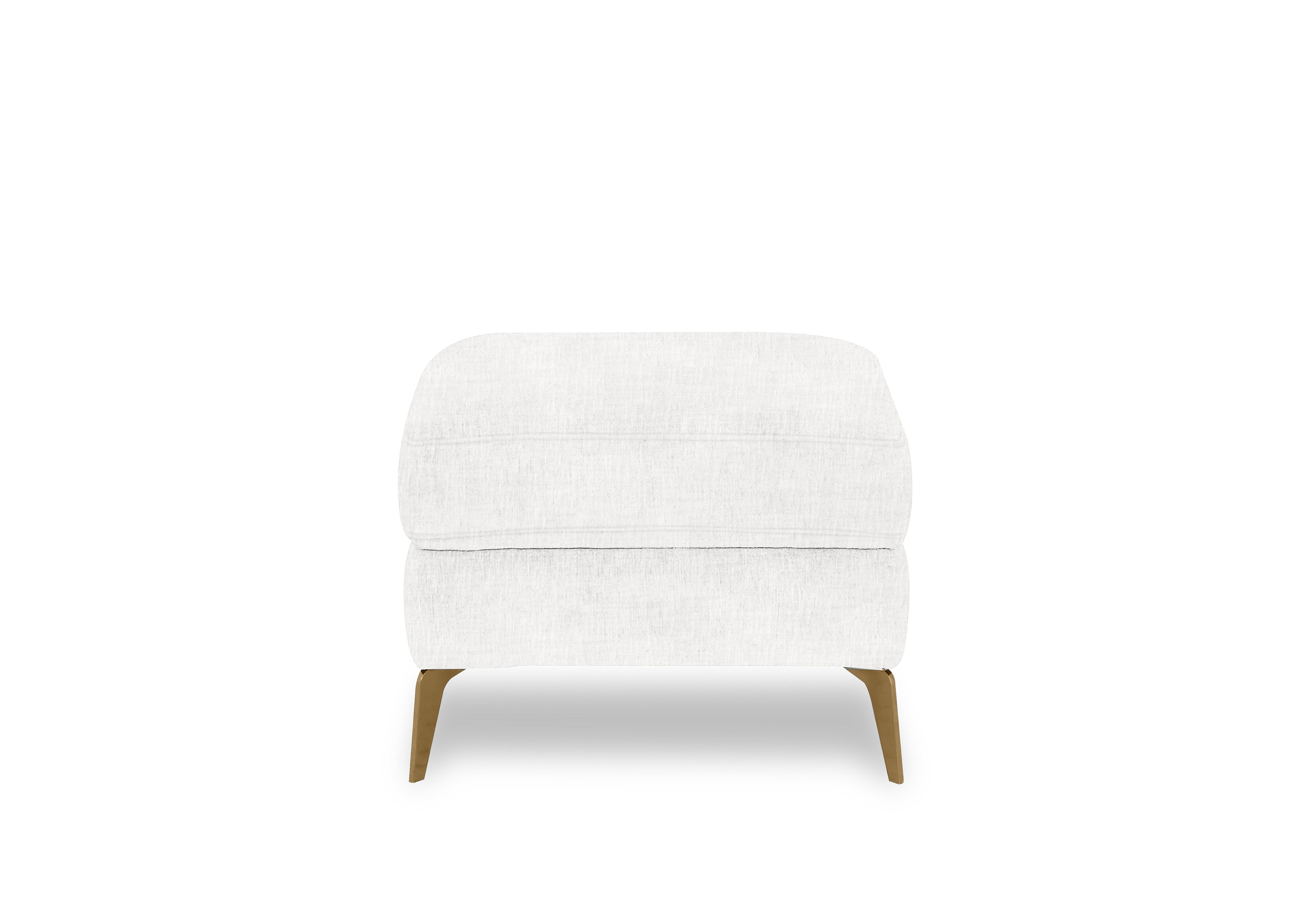 Eclipse Fabric Footstool in Fab-Mga-R03 Frost Br on Furniture Village
