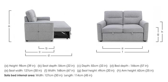 Slumber 2 Seater Sofa Bed in  on Furniture Village